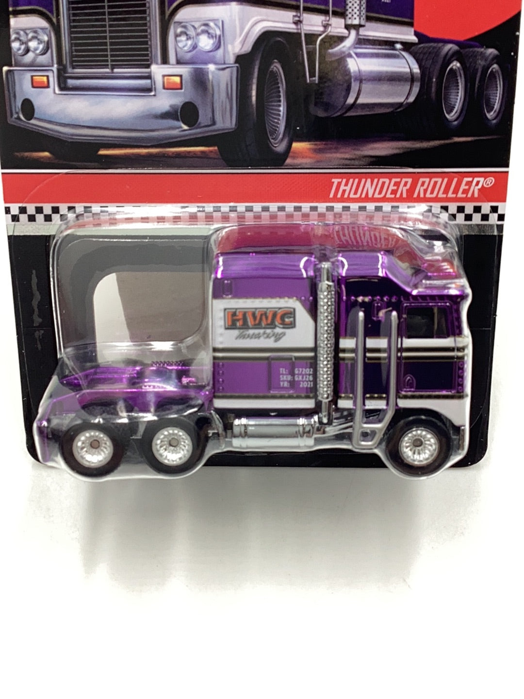 Hot wheels collectors.com Thunder Roller 14485/20000 with protector