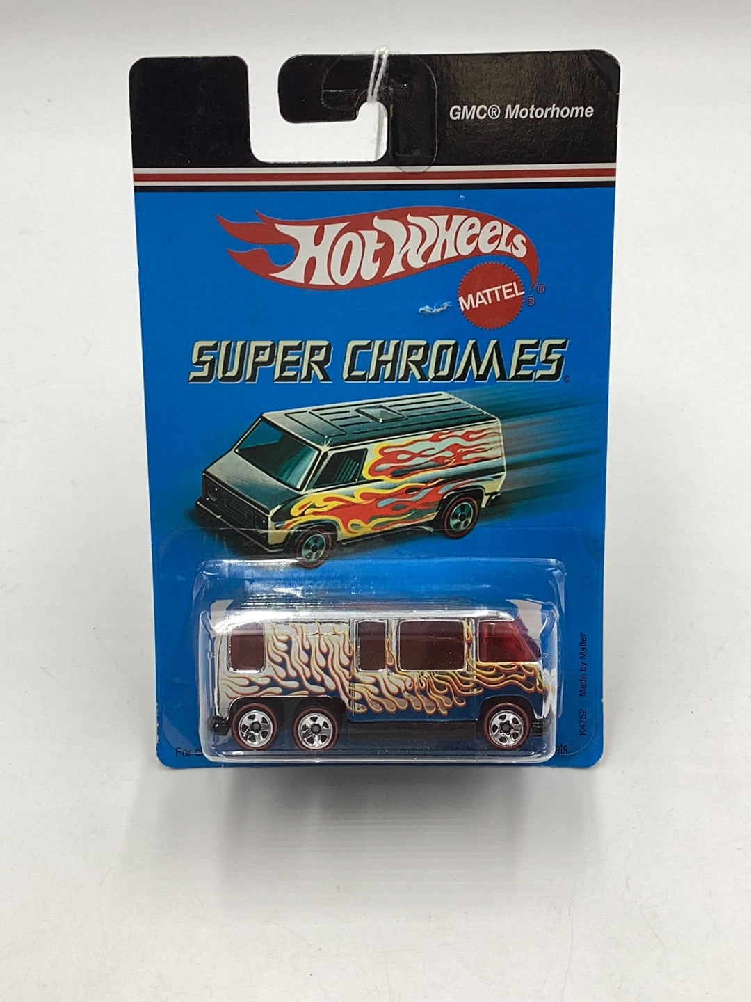 Hot Wheels Super Chromes GMC Motorhome *BAD CARD* 158C