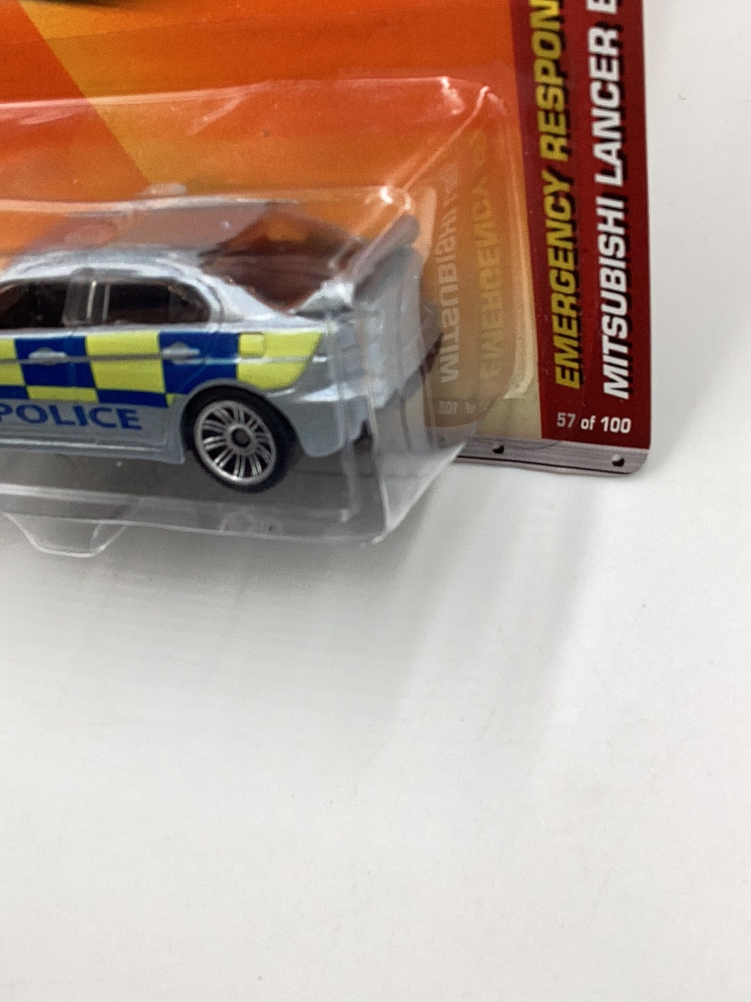 Matchbox #57 Mitsubishi Lancer Evolution X Police 213A