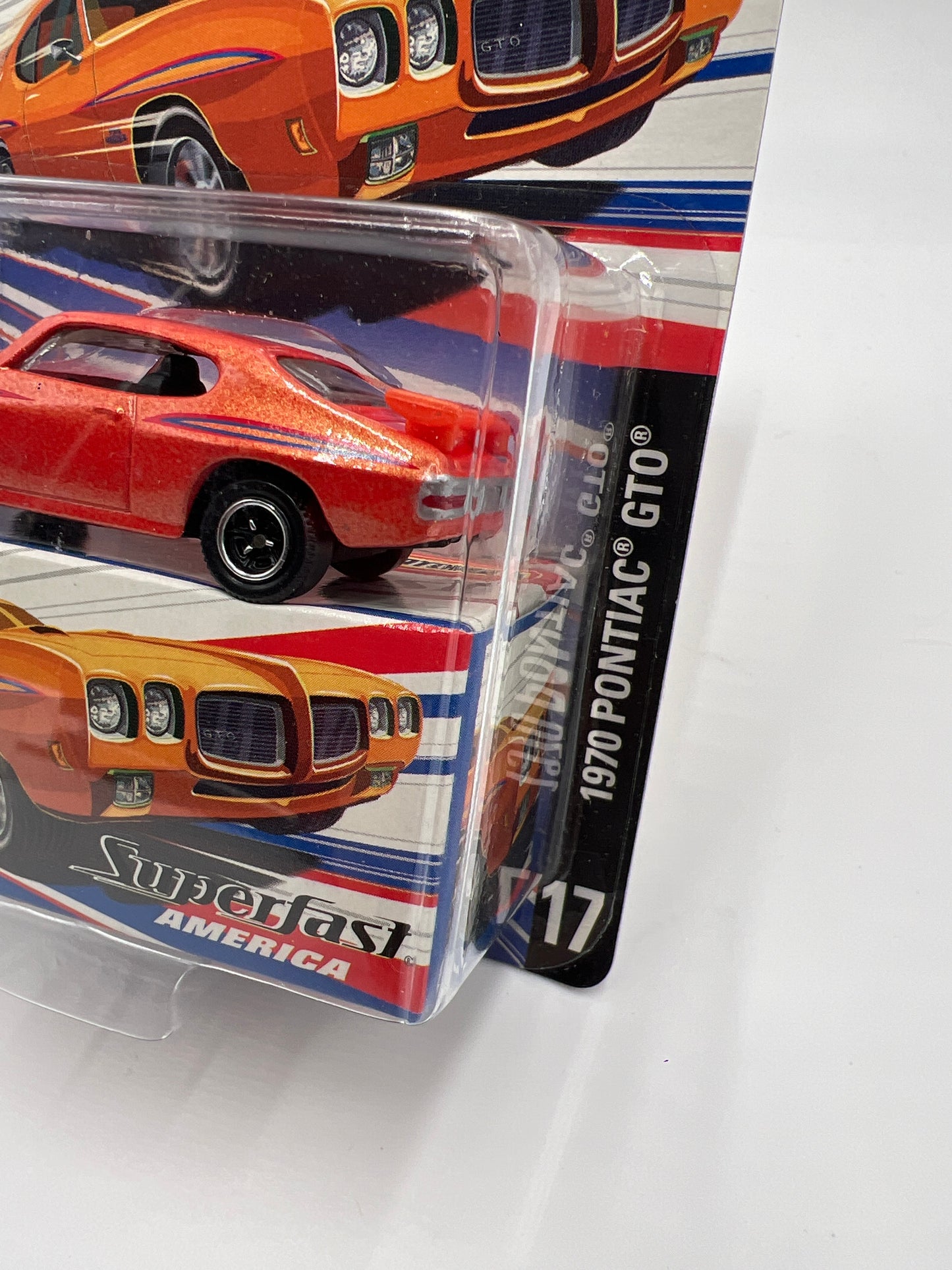 Matchbox Superfast America #17 1970 Pontiac GTO Orange 173H