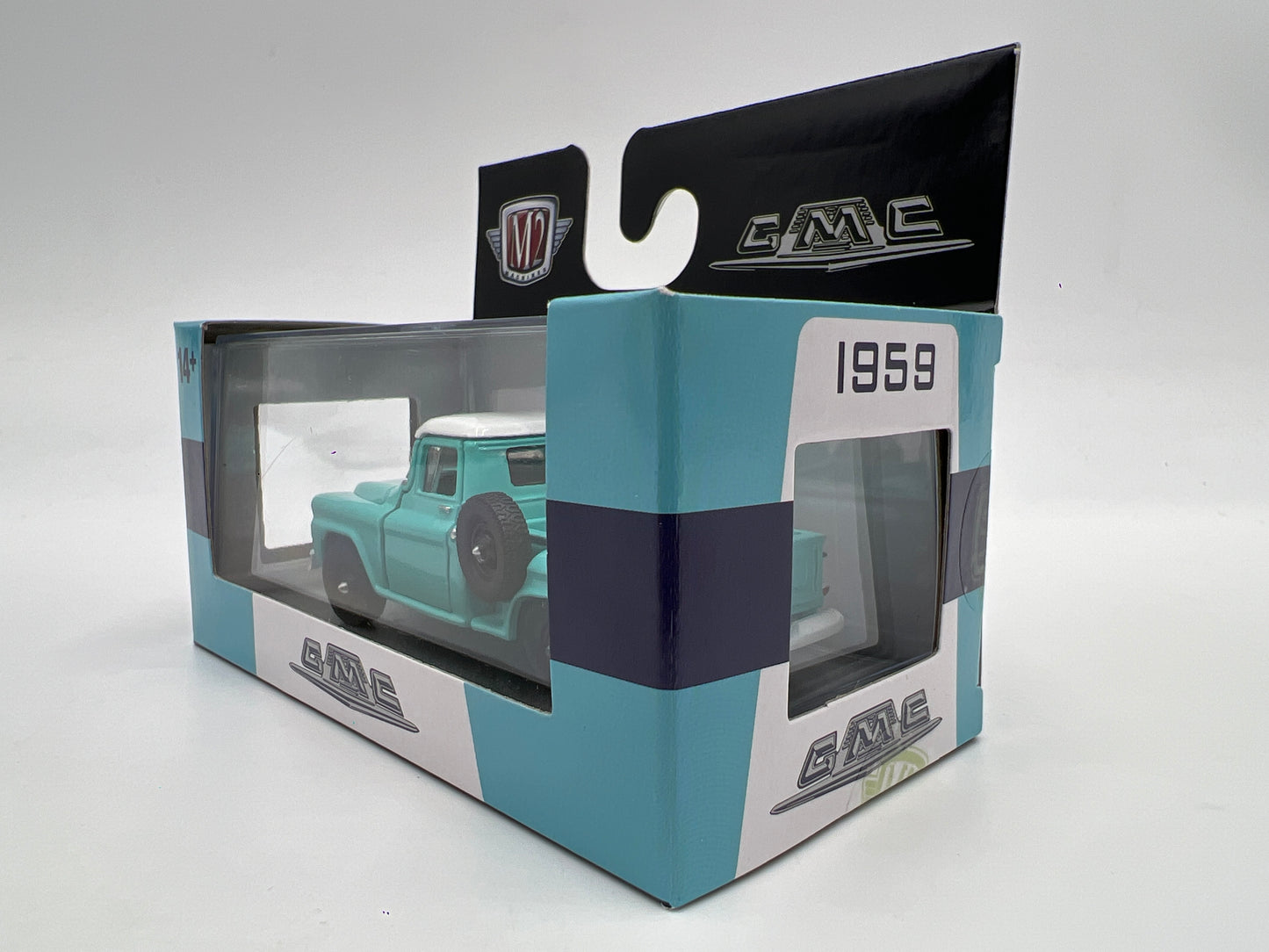 M2 Machines 1959 GMC Fleet Option 4x4 Light Blue R104