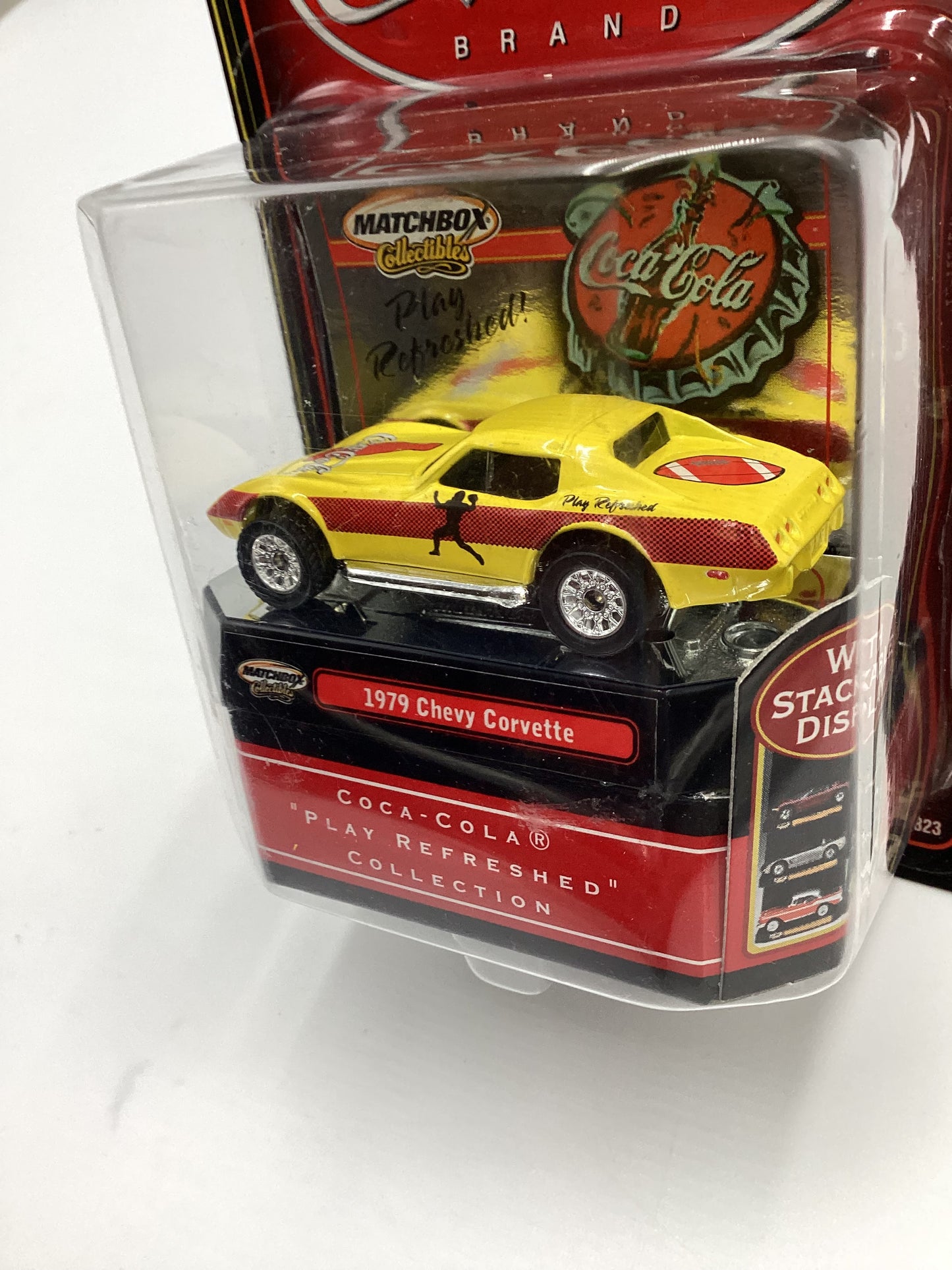 Matchbox Collectibles Coca Cola 1979 Chevy Corvette Yellow (SR)