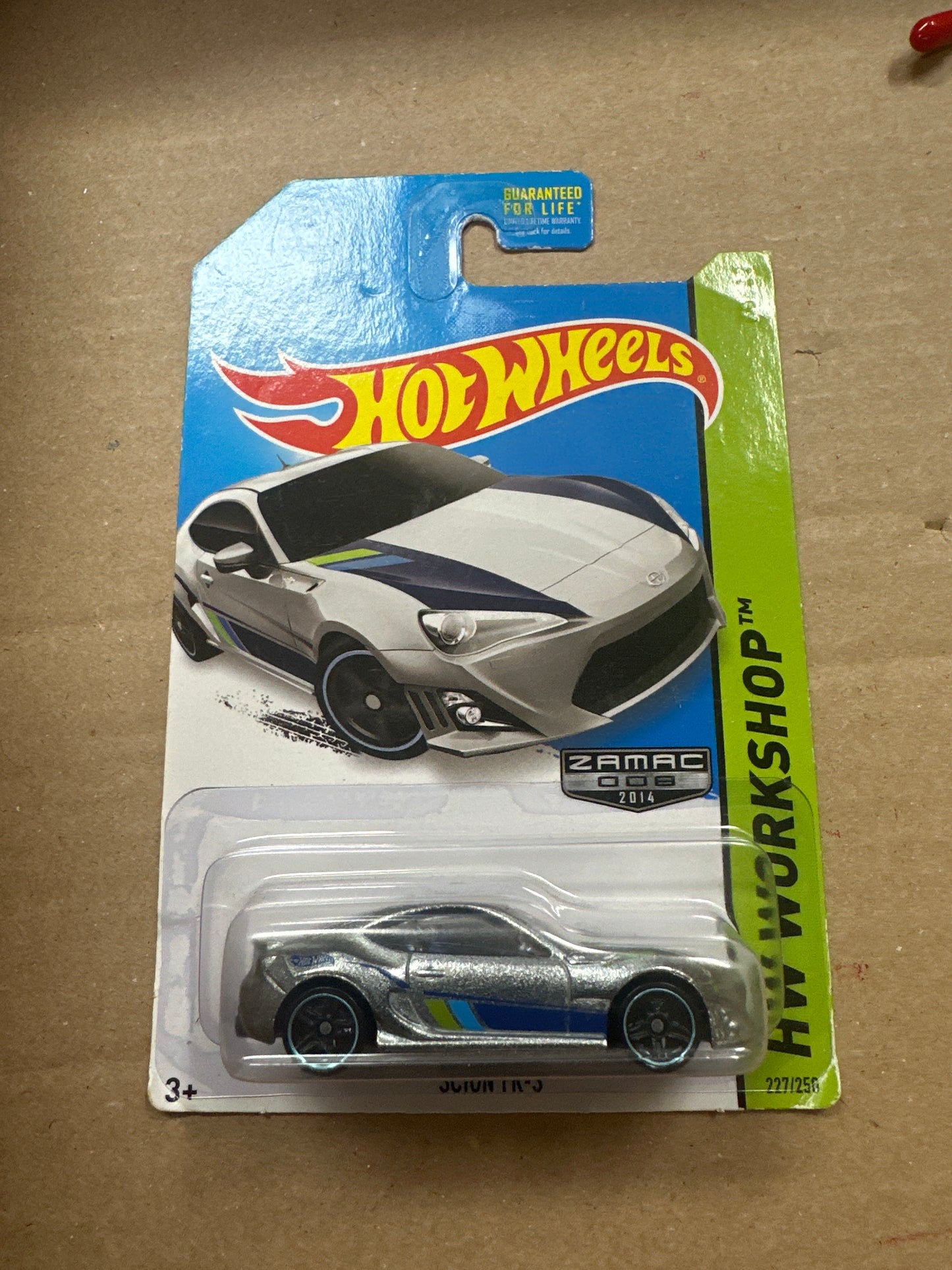 2014 Hot Wheels Walmart Exclusive Zamac 8 #227 Scion FR-S see description card not perfect 146C