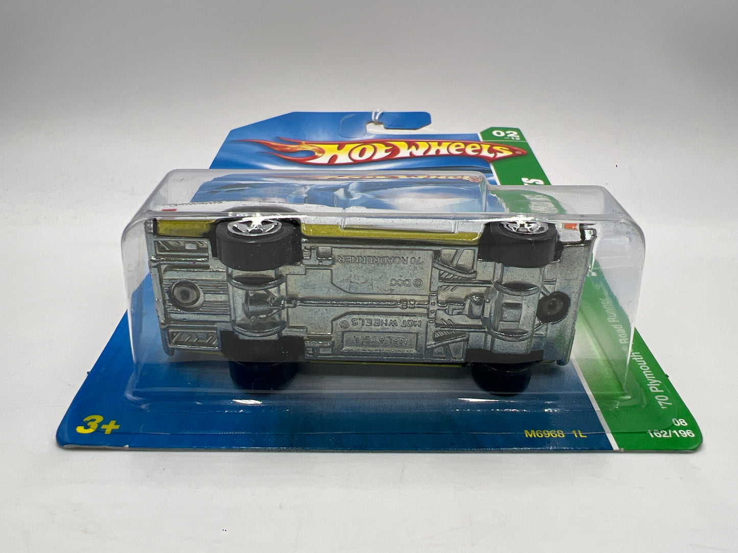 2008 Hot Wheels Treasure Hunts #162 70 Plymouth Road Runner Green/White