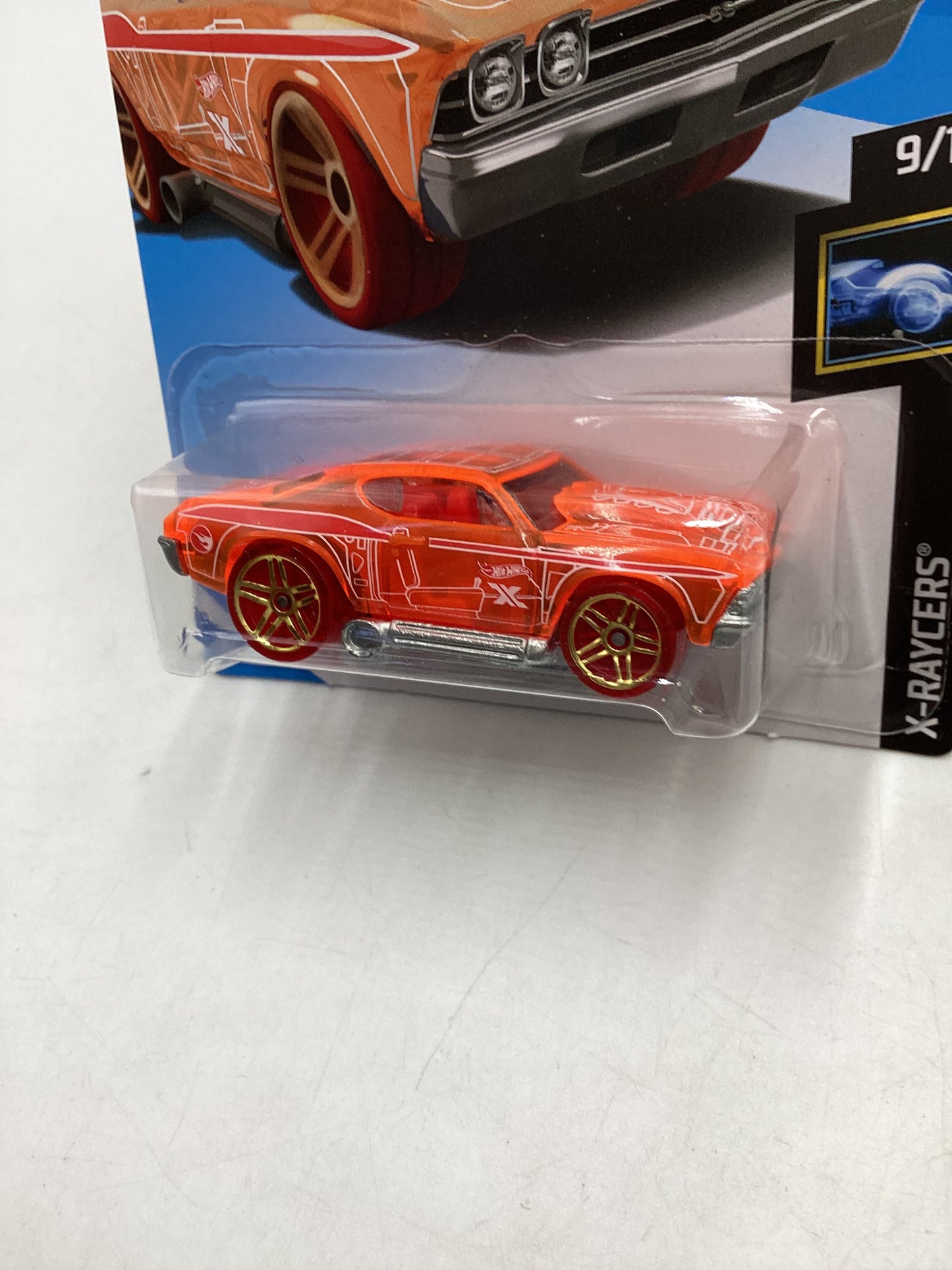 2019 HOT WHEELS TREASURE HUNT #60 Factory Sealed 69 Chevelle Orange 277G