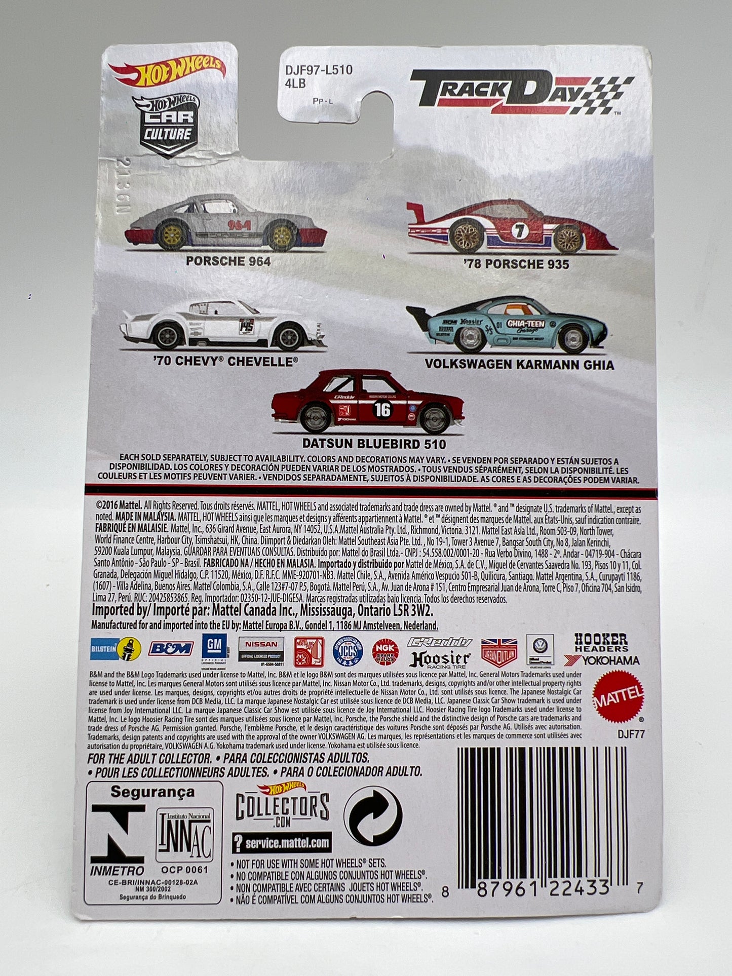 Hot Wheels Premium Track Day #5 Datsun Bluebird 510