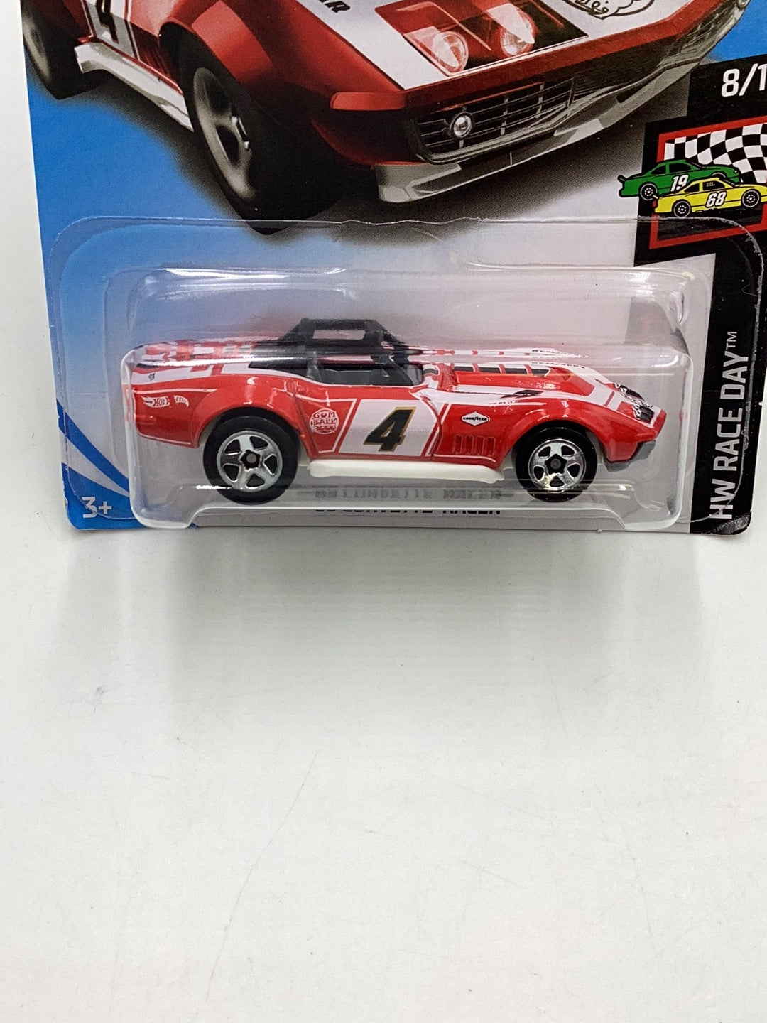 2019 Hot wheels #173 69 Corvette Racer 1C