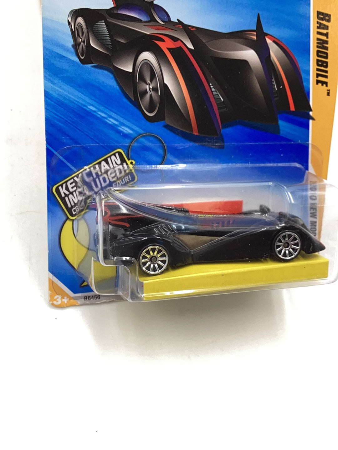 2010 Hot Wheels #42 Batmobile w/ twin mill III keychain Walmart exclusive 159C