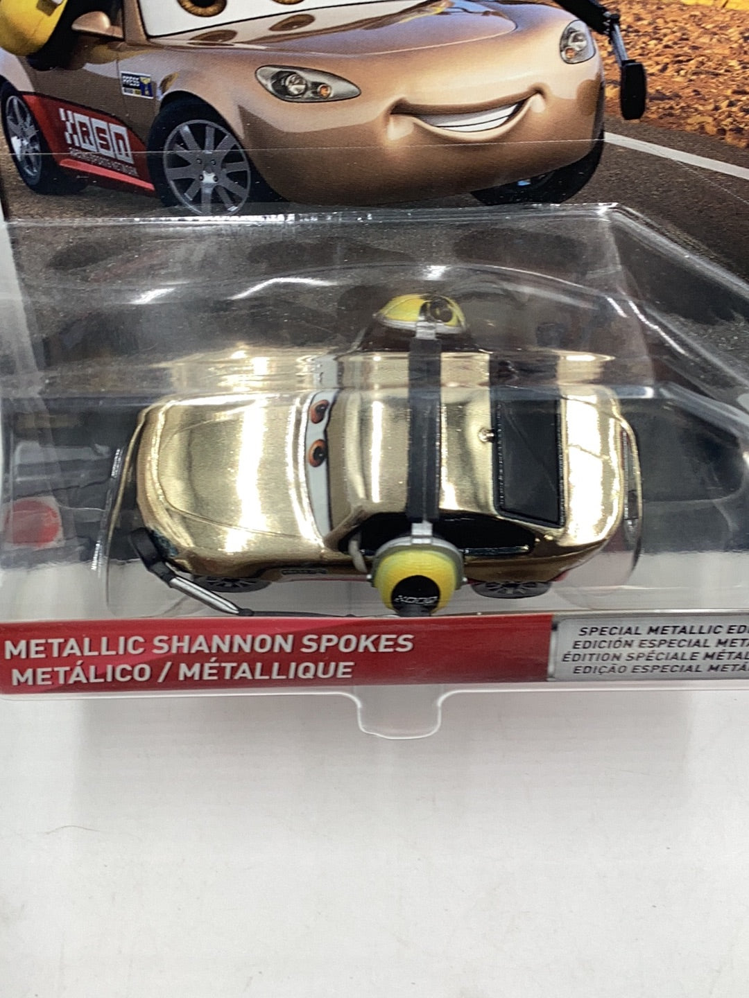 Disney Pixar Cars Scavenger Hunt series Metallic Shannon Spokes Chase 141A