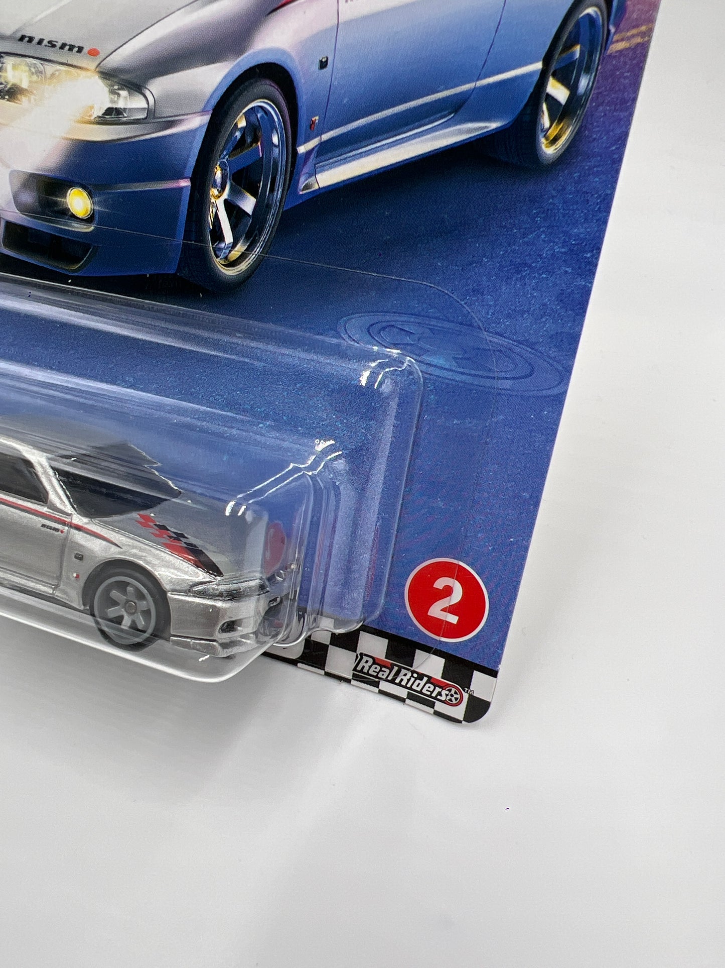 Hot Wheels Premium Boulevard #2 Nissan Skyline GT-R BCNR33 Silver Nismo W/Protector 2