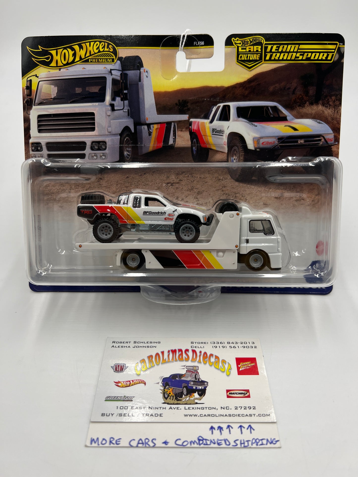 2024 Hot Wheels Team Transport #71 Toyota Off-Road Truck & Fleet Street 280C