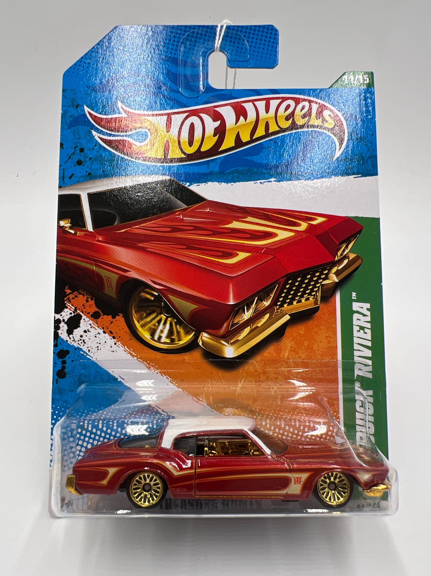2011 Hot Wheels Treasure Hunts #61 1971 Buick Riviera Red