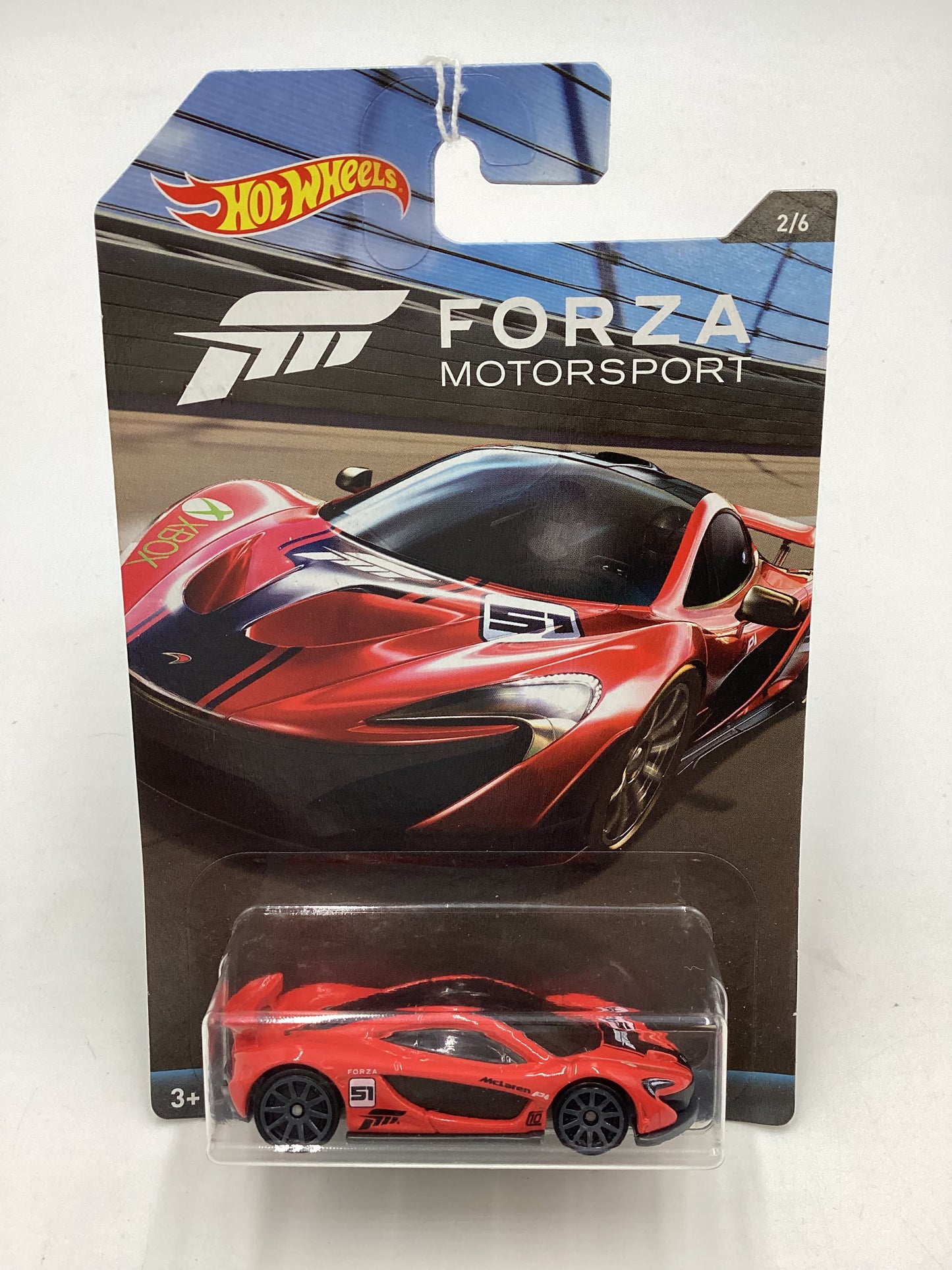 Hot wheels 2017 Forza Motorsports #2 McLaren P1 154D
