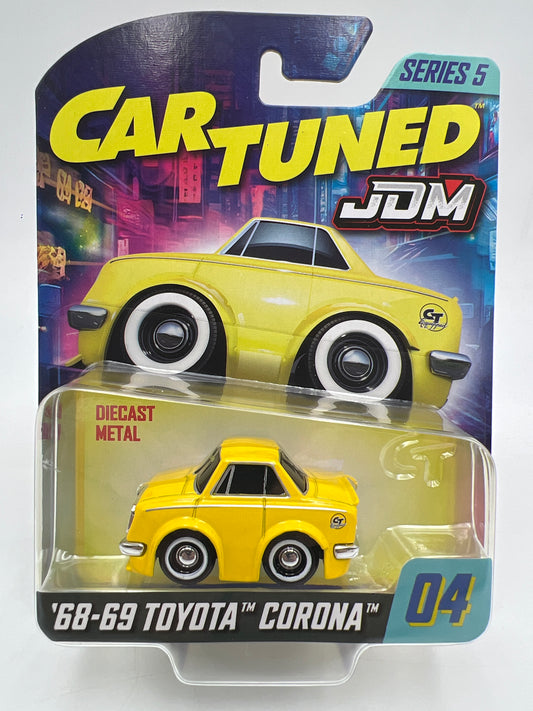 MGA Car Tuned JDM Series 5 #4 68-69 Toyota Corona Yellow
