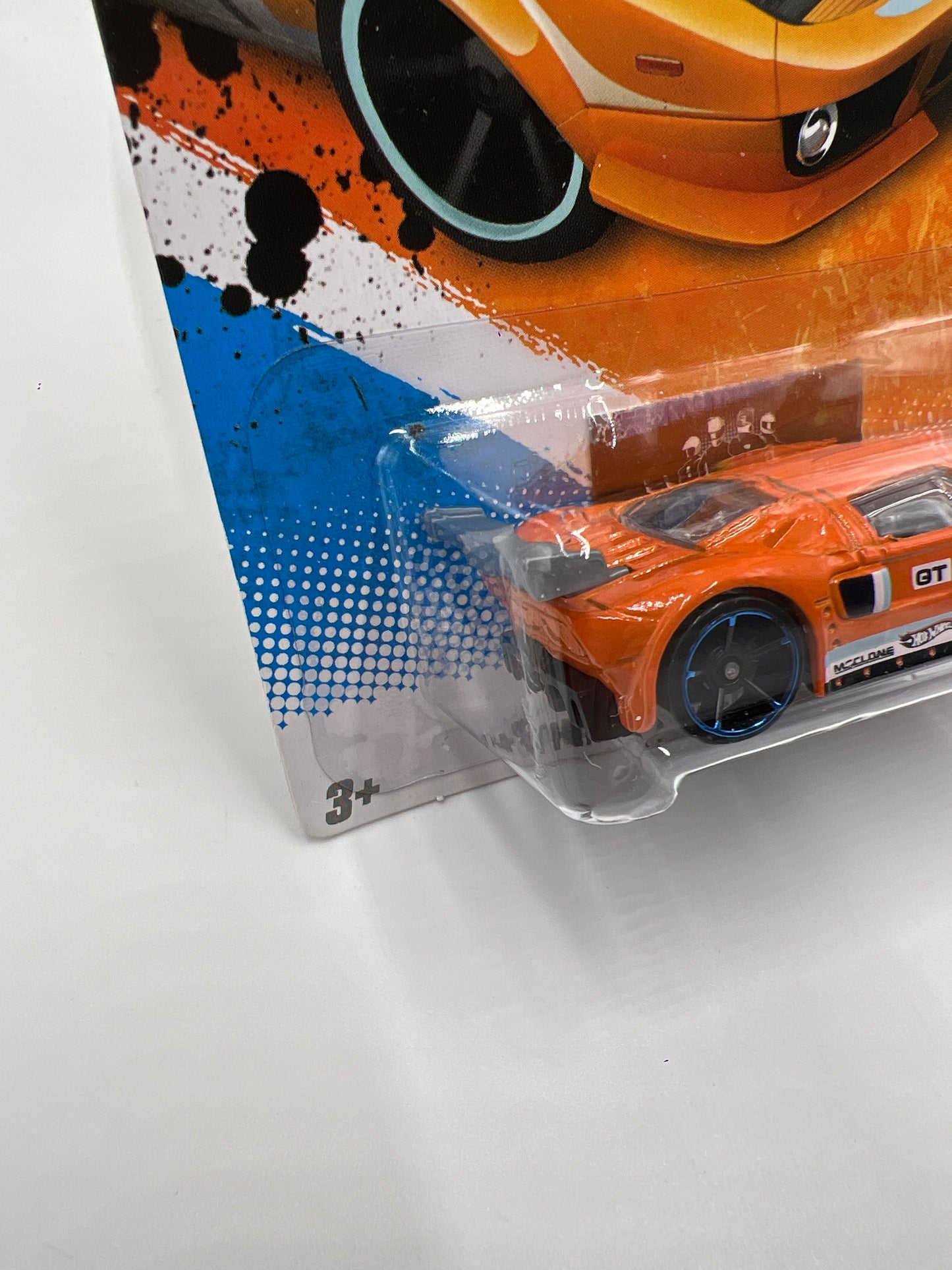 2011 Hot Wheels Thrill Racers Raceway #219 Ford GT Orange Instant Win Card