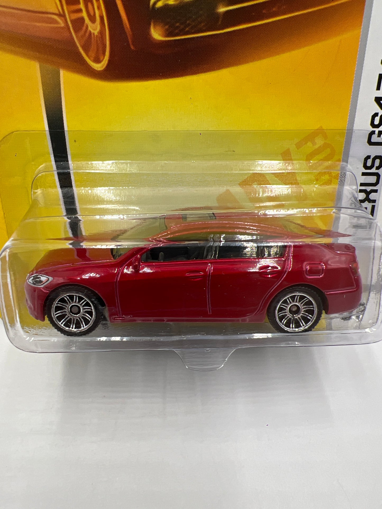 Matchbox VIP Luxury #37 Lexus GS430 Red Blister Not Perfect 216M