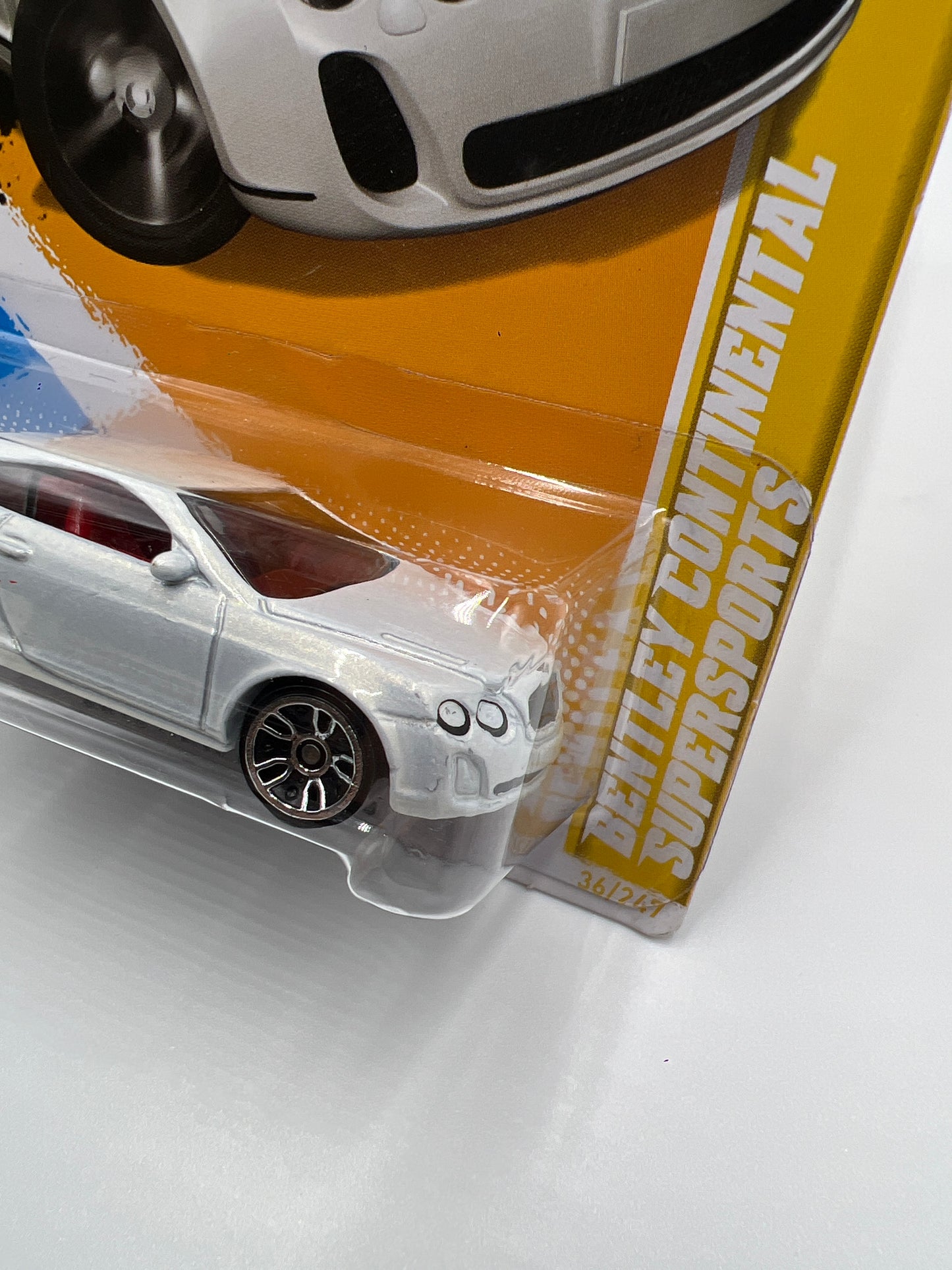 2012 Hot Wheels New Models #36 Bentley Continental Supersports White 68A