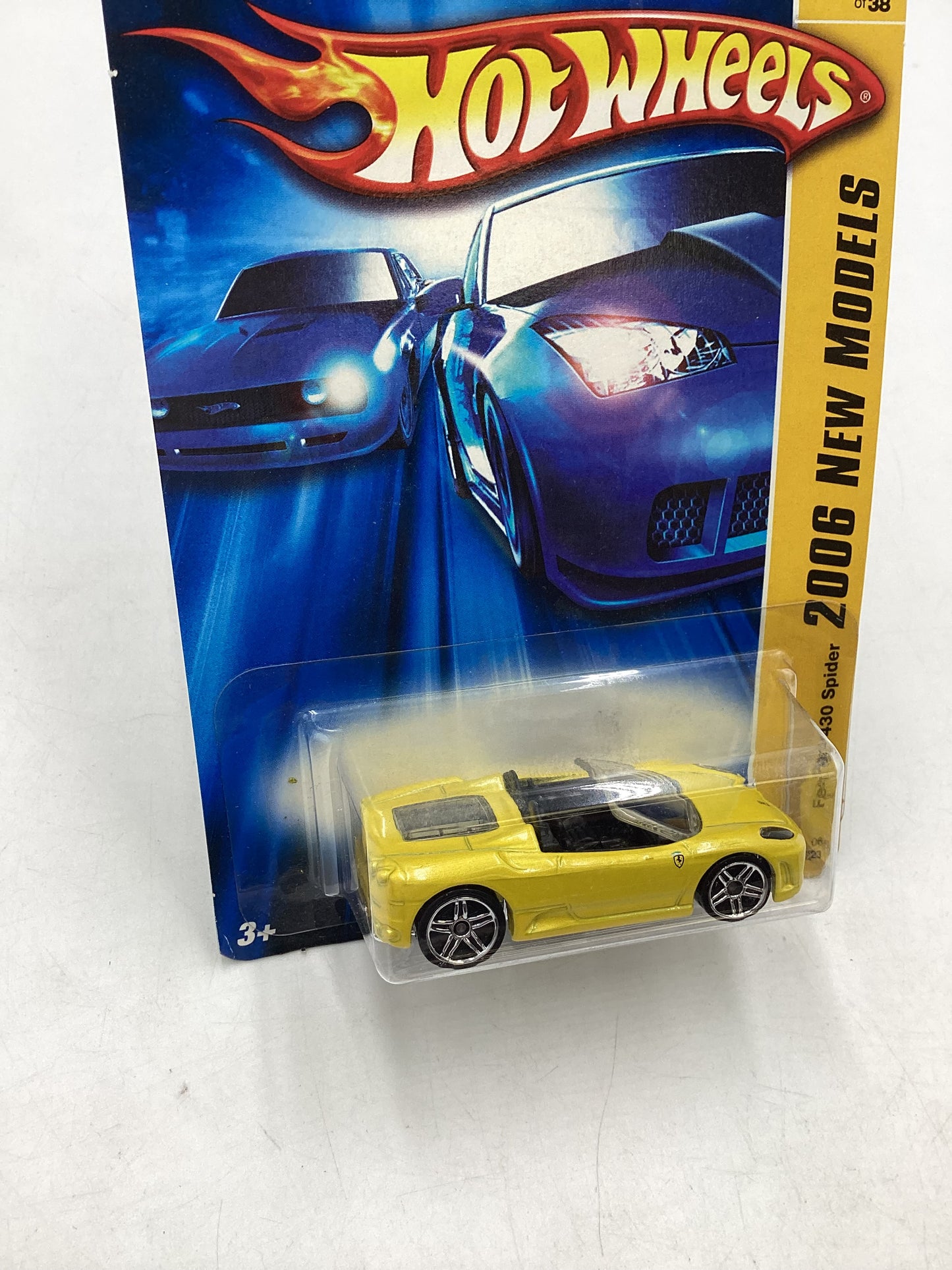 2006 Hot Wheels #33 Ferrari F430 Spider Yellow (SR)