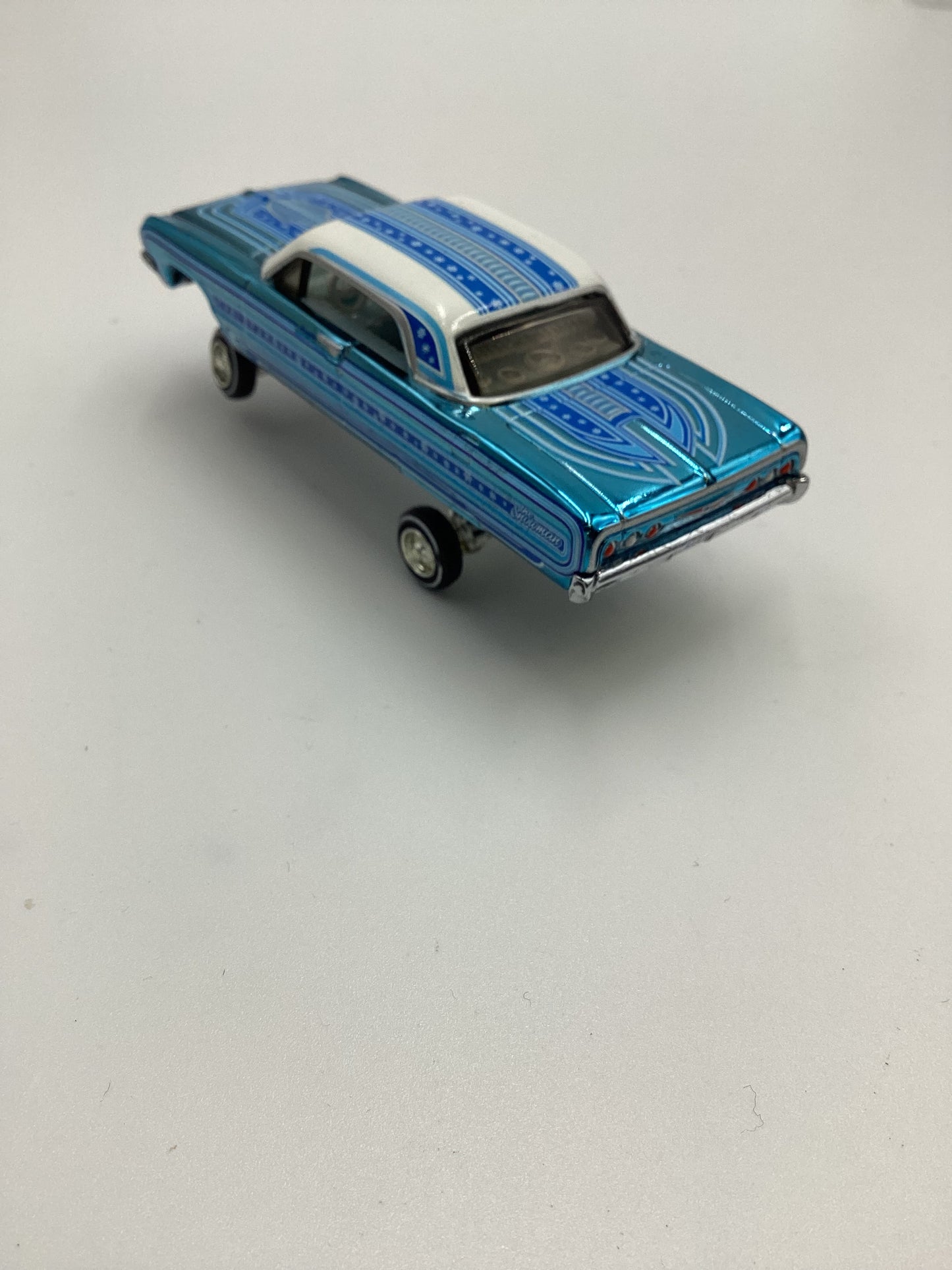 2021 Hot Wheels RLC #23717/30000 64 Chevy Impala Blue Snowman