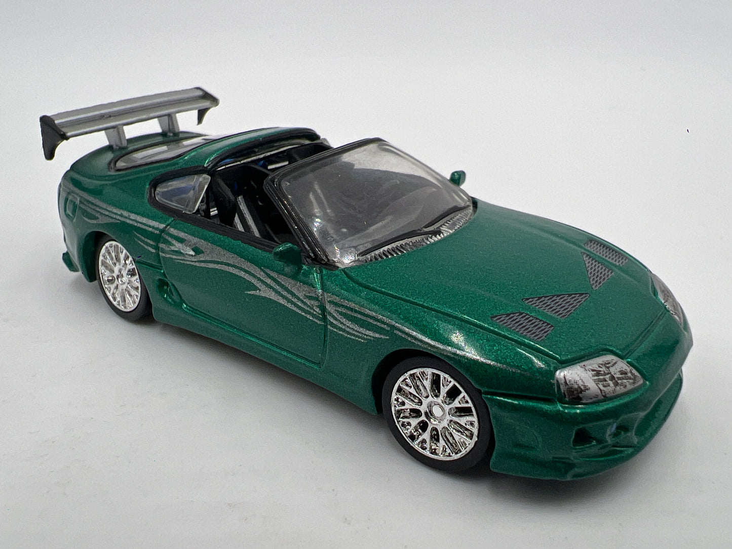 Racing Champions 1/64 Fast & Furious 1995 Toyota Supra Green Loose
