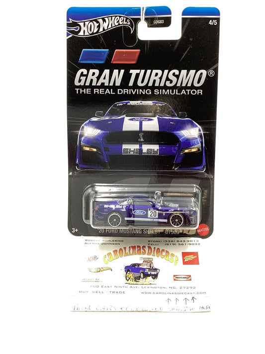 2024 Hot Wheels Gran Turismo 4/5 20 Ford Mustang Shelby GT500 154B