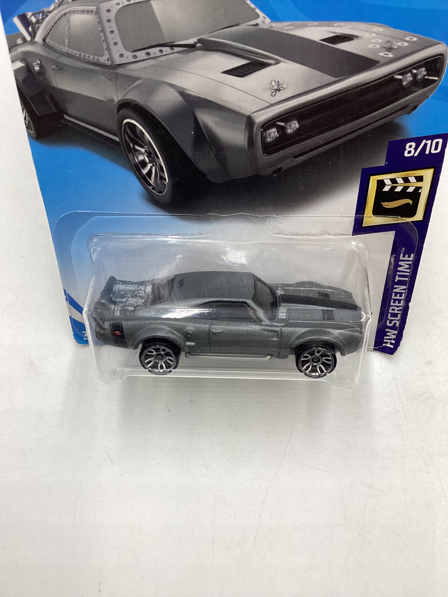 2018 HW Screen time Hot Wheels #79 Ice Charger Fate of the Furious 70F