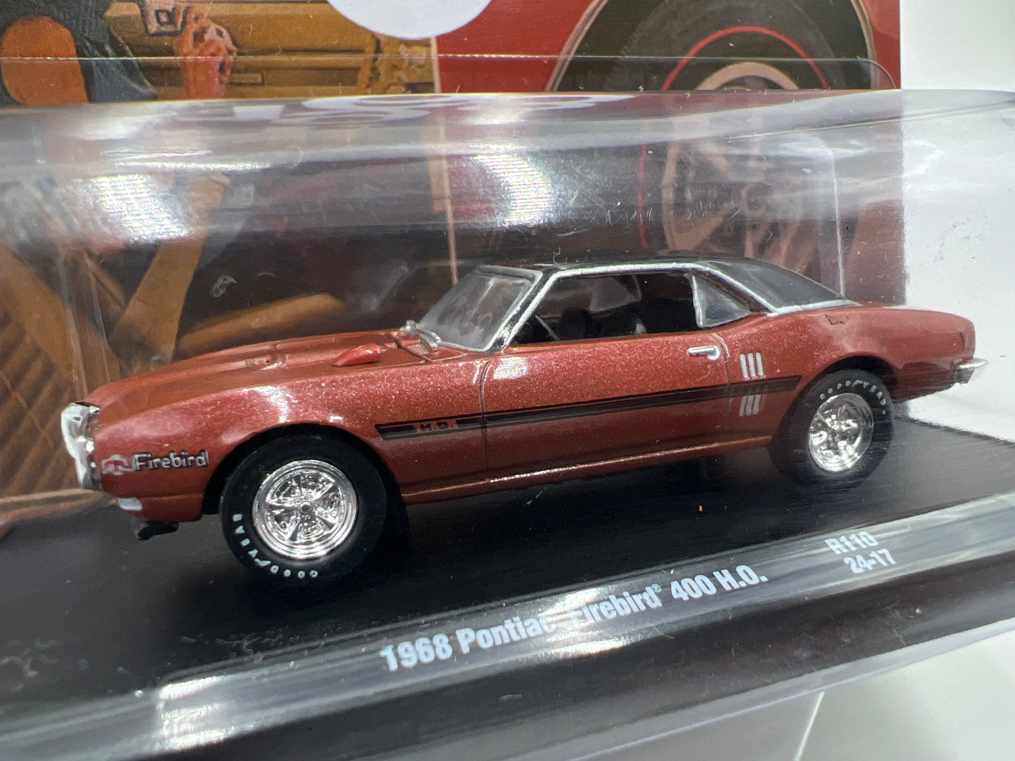 M2 Machines Auto-Drivers 1968 Pontiac Firebird 400 H.O. R110 188Q