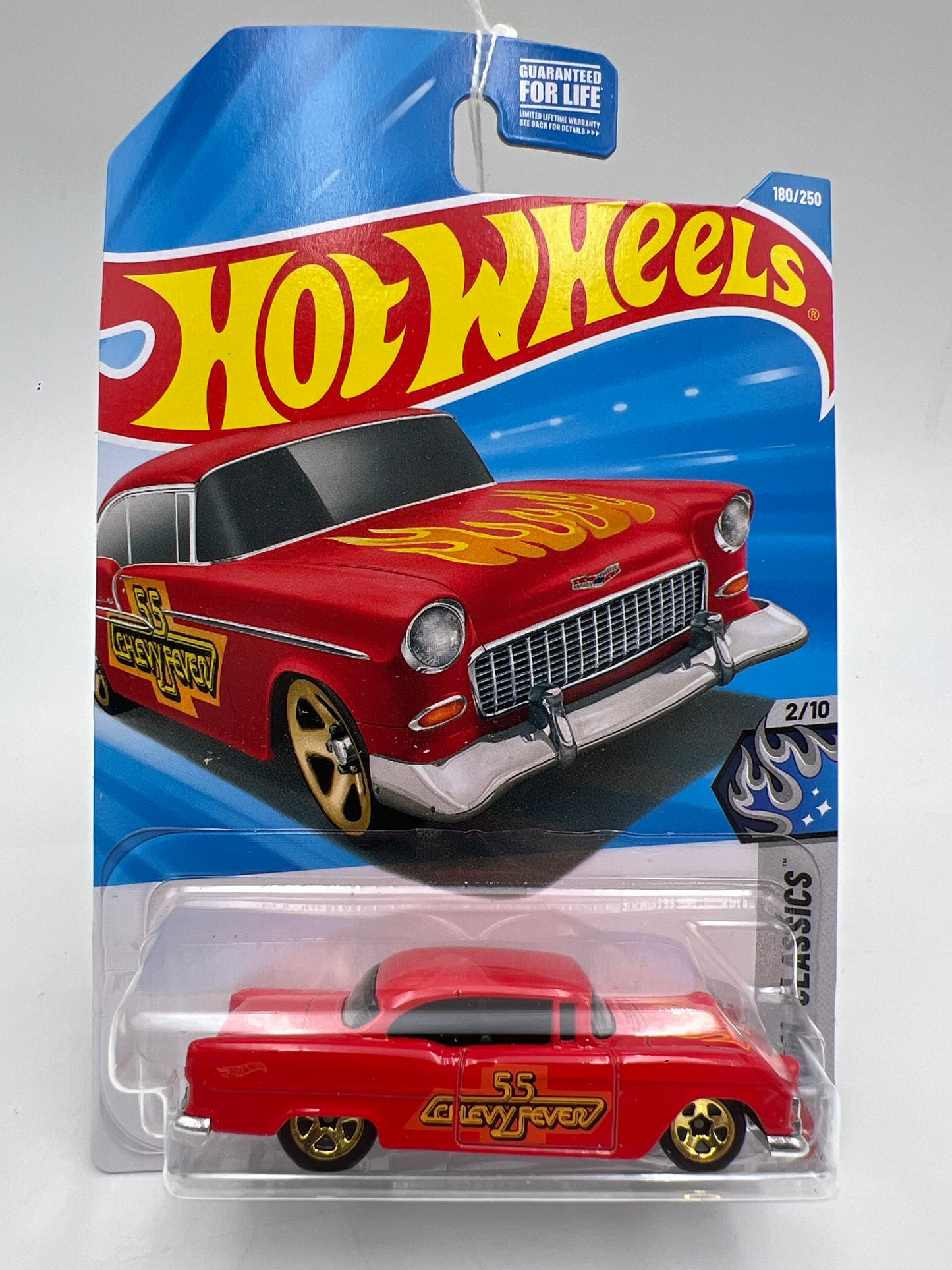 2026 Hot Wheels J Case #180 55 Chevy Red