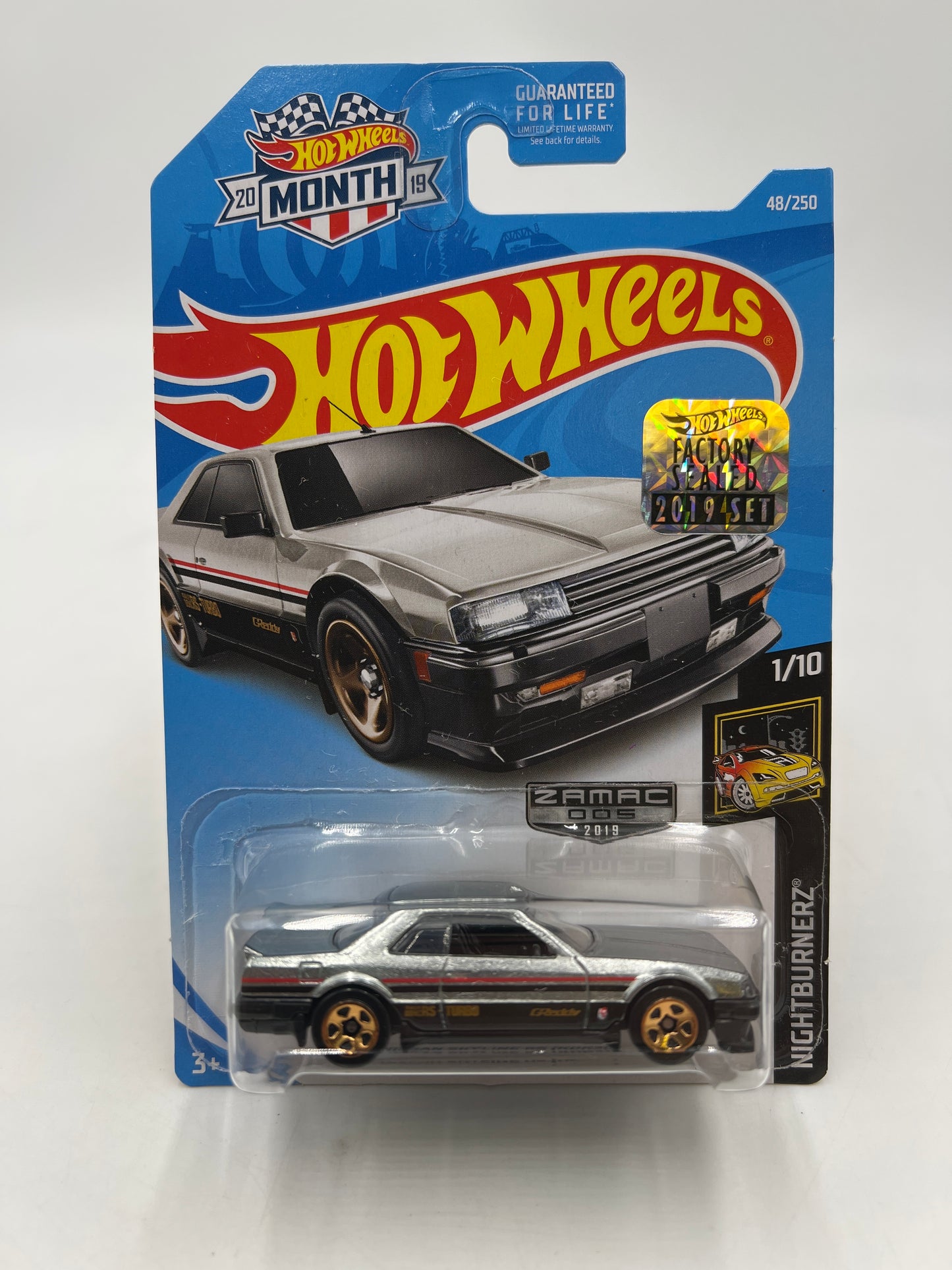 2019 Hot Wheels Factory Sealed Zamac 005 #48 Nissan Skyline RS KDR30 W/Protector