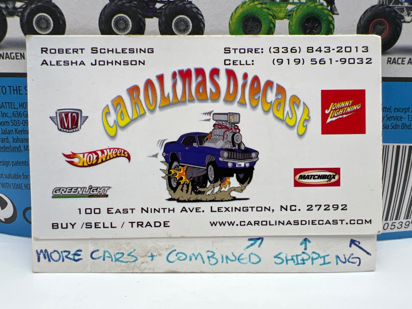 Hot Wheels Monster Trucks Crash Legends #2 Rodger Dodger 131F