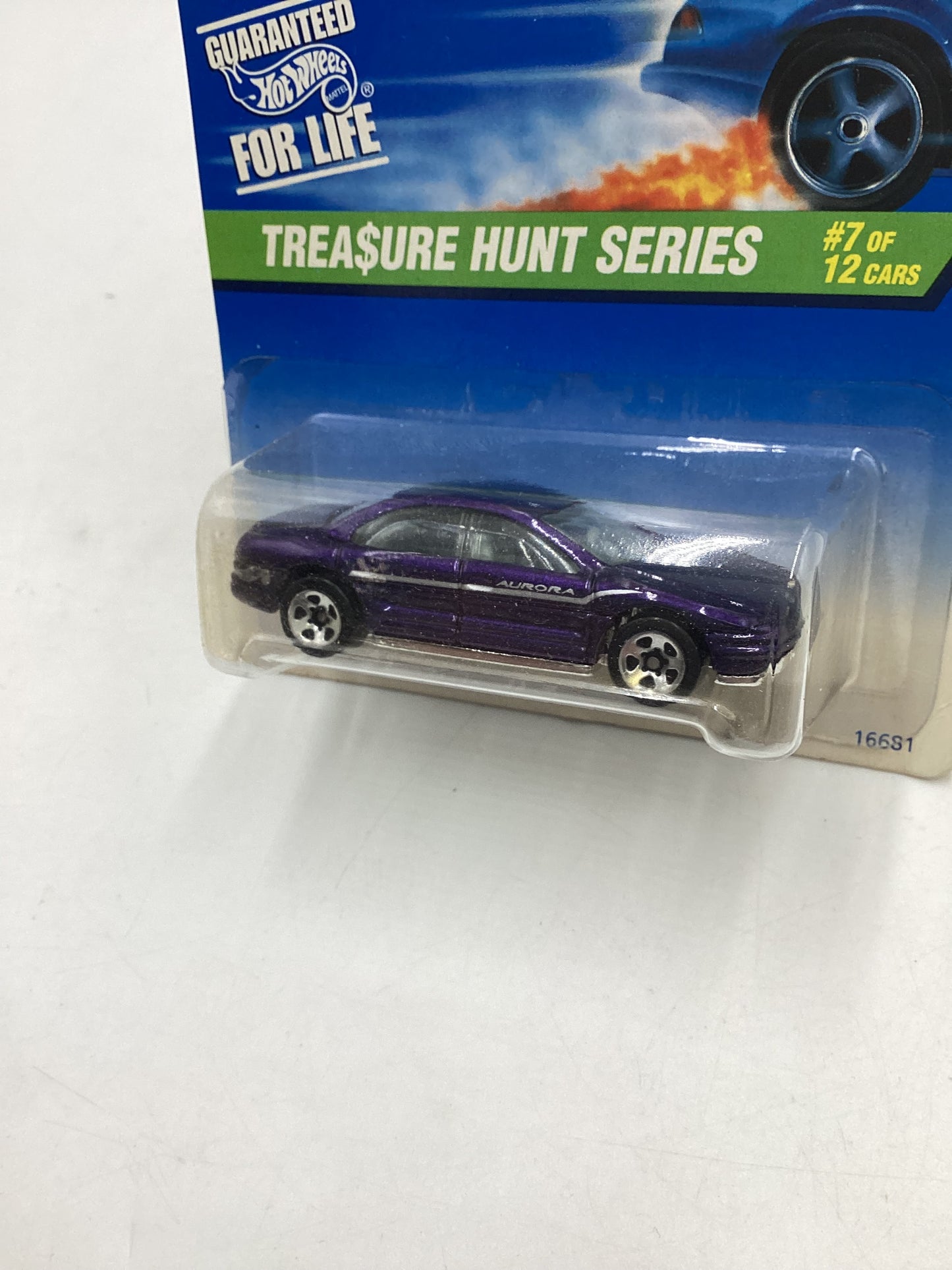 1997 Hot Wheels Treasure Hunt 7/12 Olds Aurora #584 274C