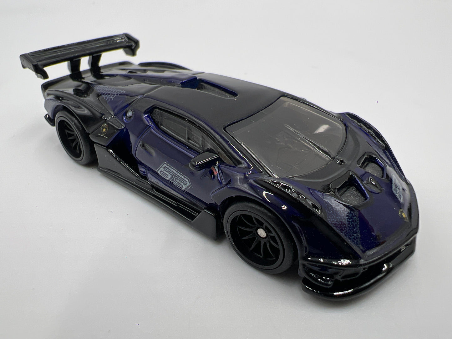 Hot Wheels 1/64 Premium Diorama Set Lamborghini Essenza SCV12 Dark Blue/Black Loose