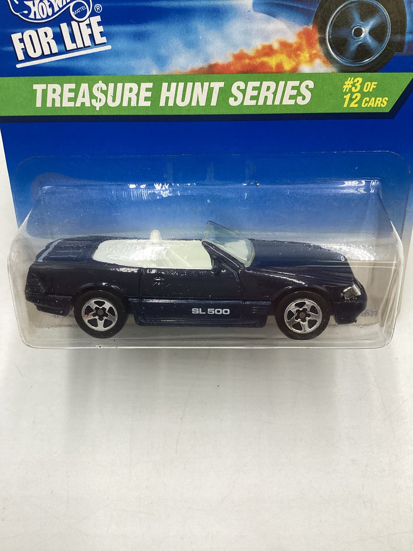 1997 Hot Wheels Treasure Hunt 3/12 Mercedes 500 SL #580 273C