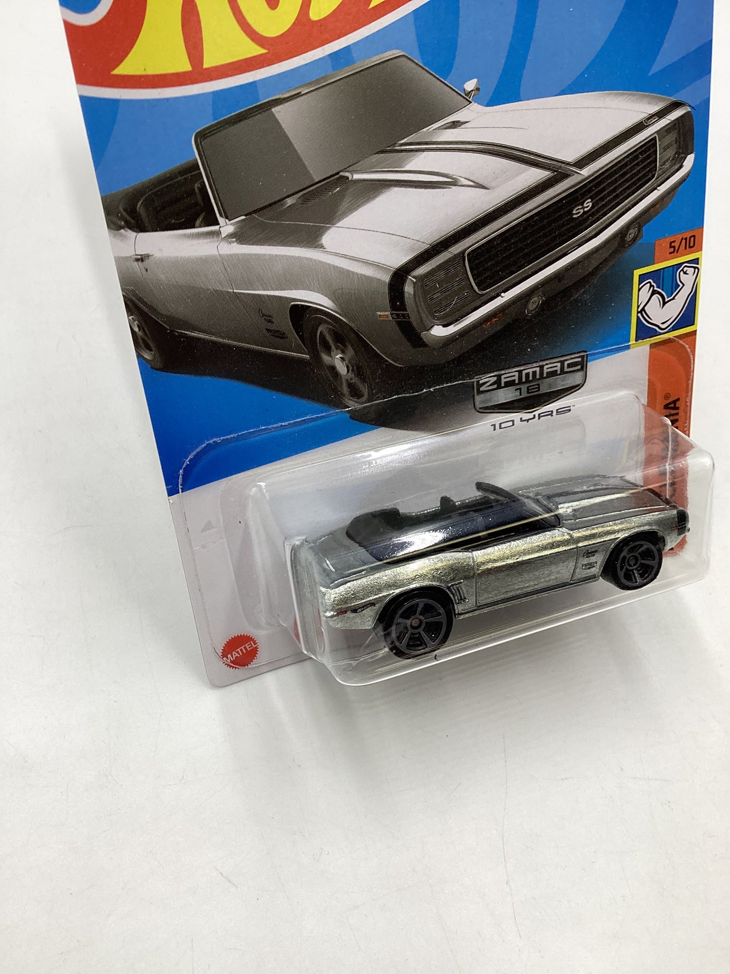 2022 Hot Wheels Zamac #222 69 Camaro Convertible  147C