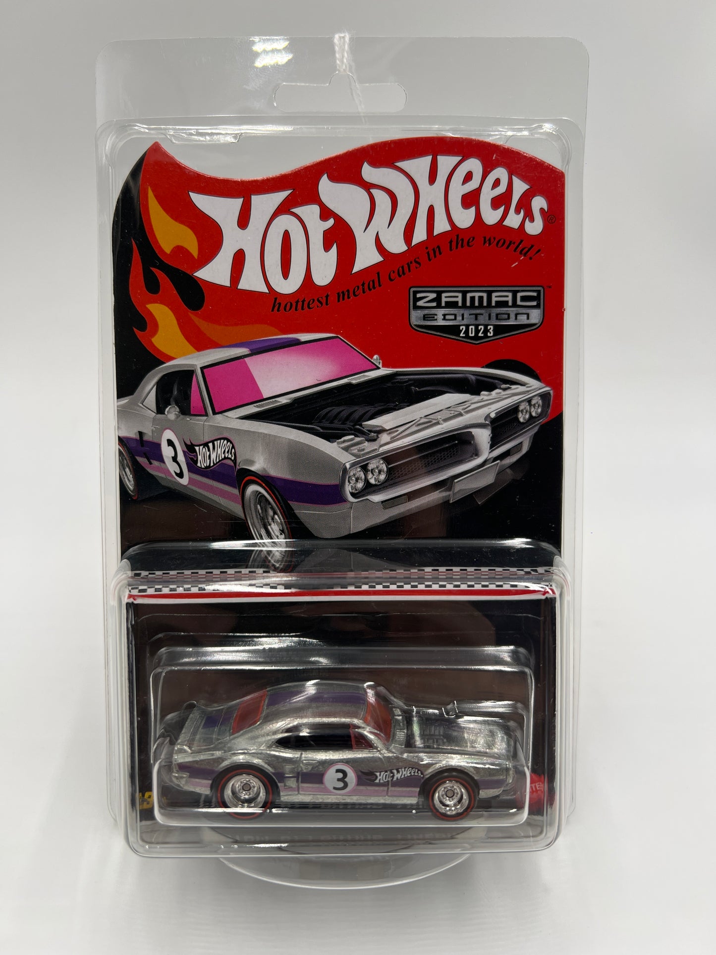 2023 Hot Wheels Mail In Zamac #3 Custom 67 Pontiac Firebird W/Protector