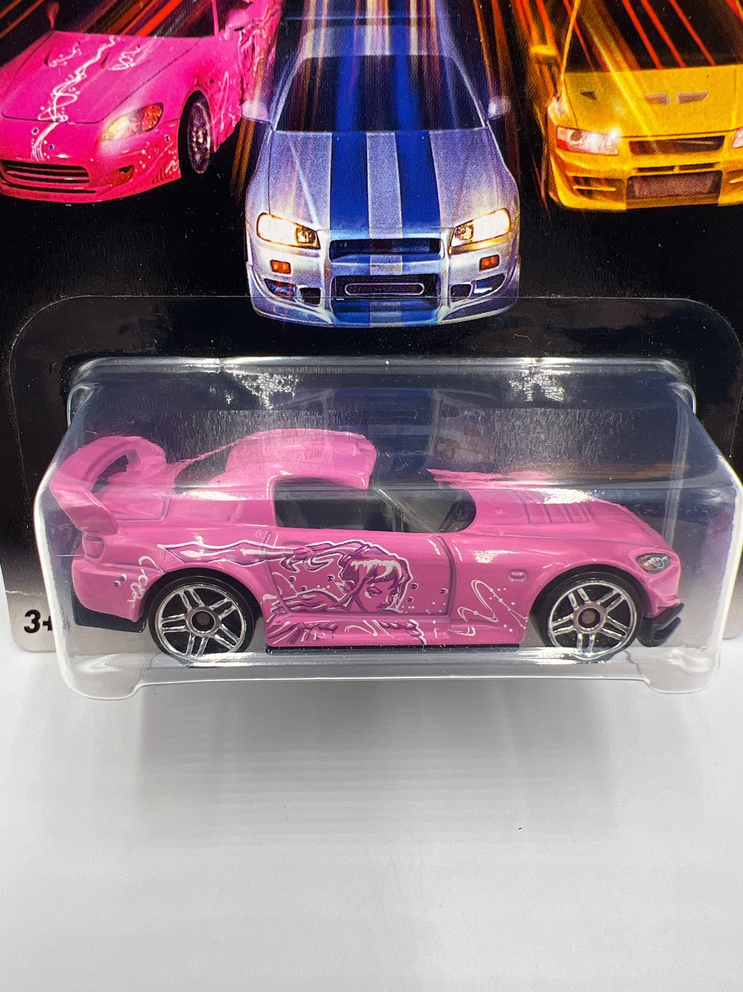 Hot Wheels Fast and Furious #2 Honda S2000 Pink Suki W/Protector