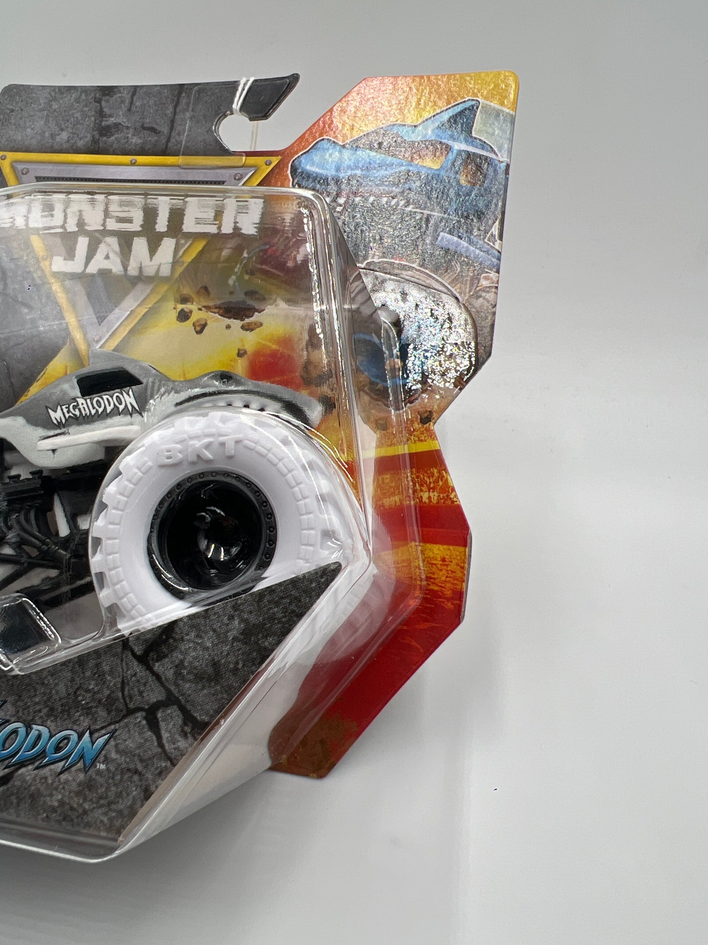 Monster Jam Series 1 Megalodon Gray W/White Tires 127A