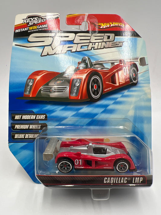 Hot Wheels Premium Speed Machines Cadillac LMP Red