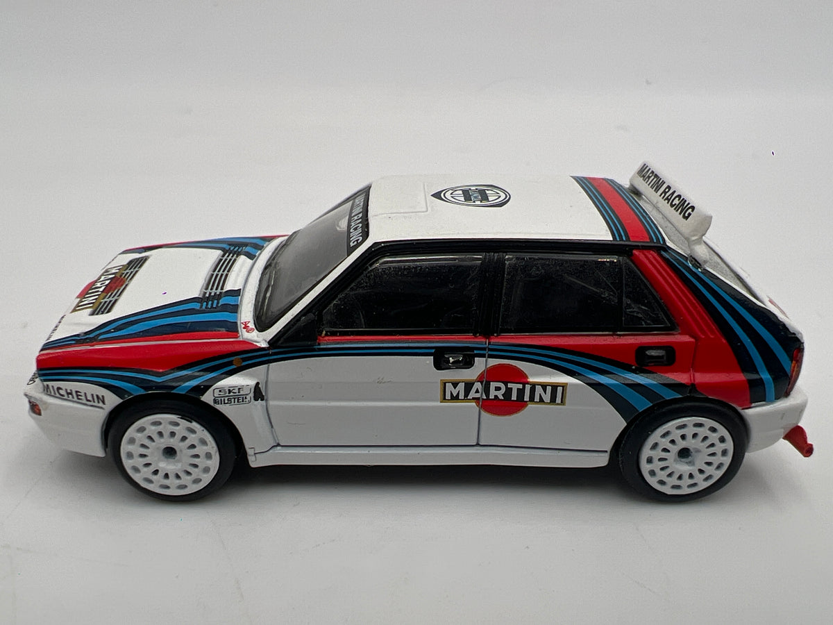Mini GT #300 MiJo Exclusive Martini Racing Lancia Delta HF Integrale Evoluzione