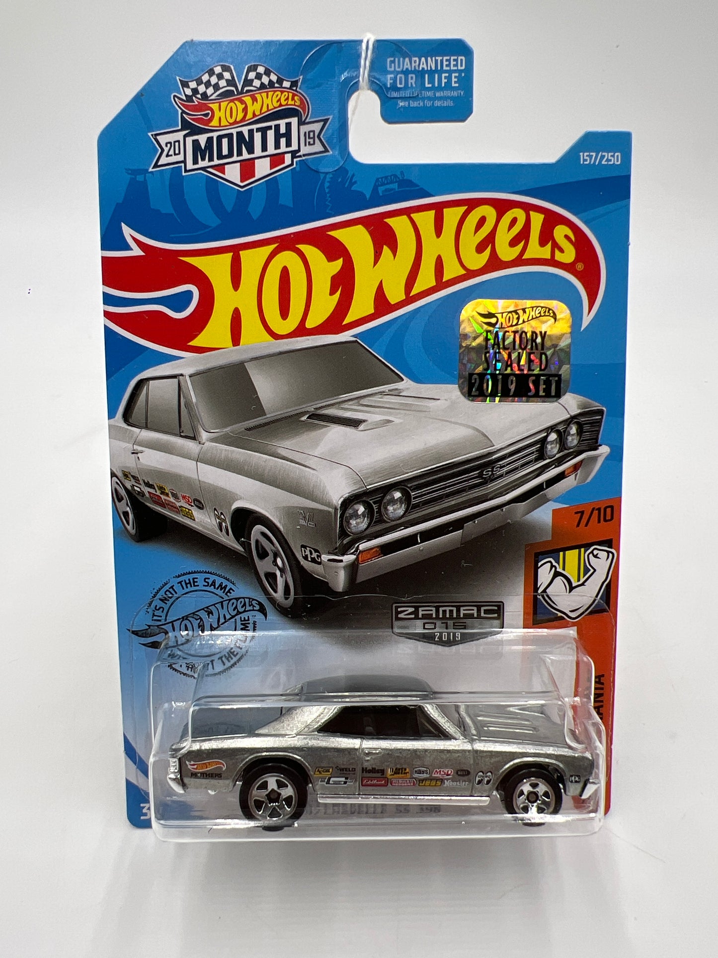 2019 Hot Wheels Factory Sealed Zamac 015 #157 67 Chevelle SS 396 148B