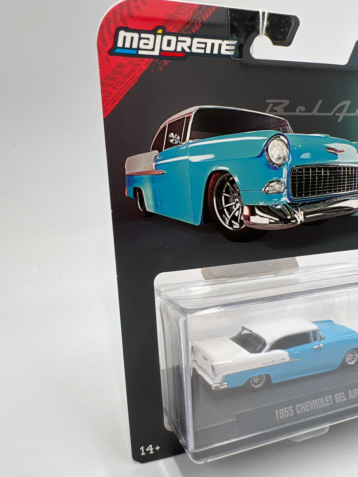 2025 Majorette Metal Collection Series 1995 Chevrolet Bel Air Blue/White 112G