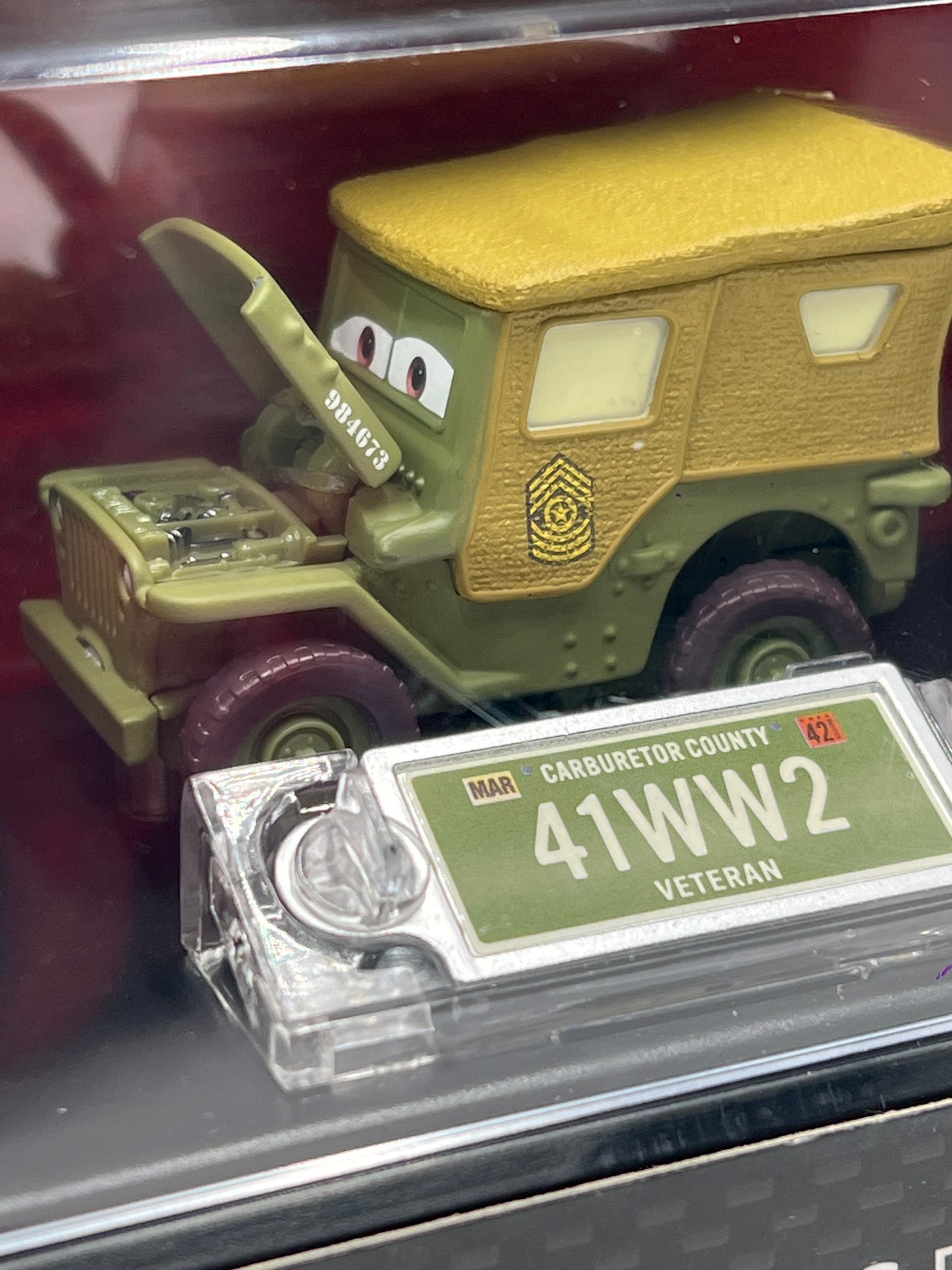 Disney Pixar Cars Precision Series Sarge Green