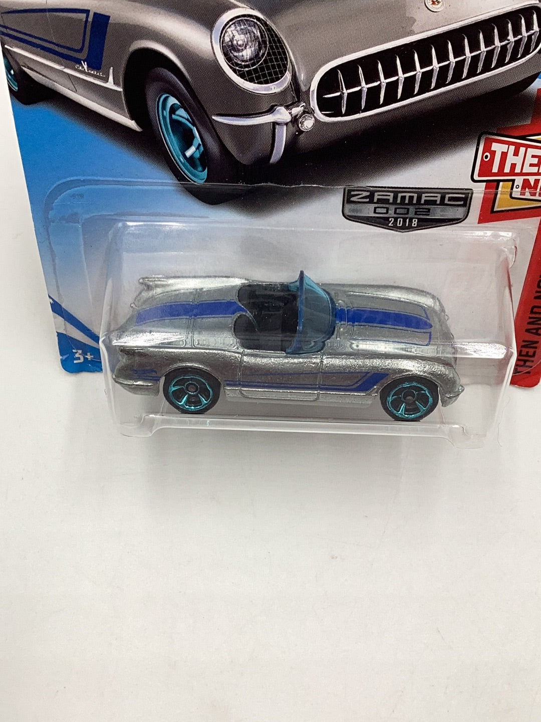 2018 Hot Wheels Zamac #2 55 Corvette 145G