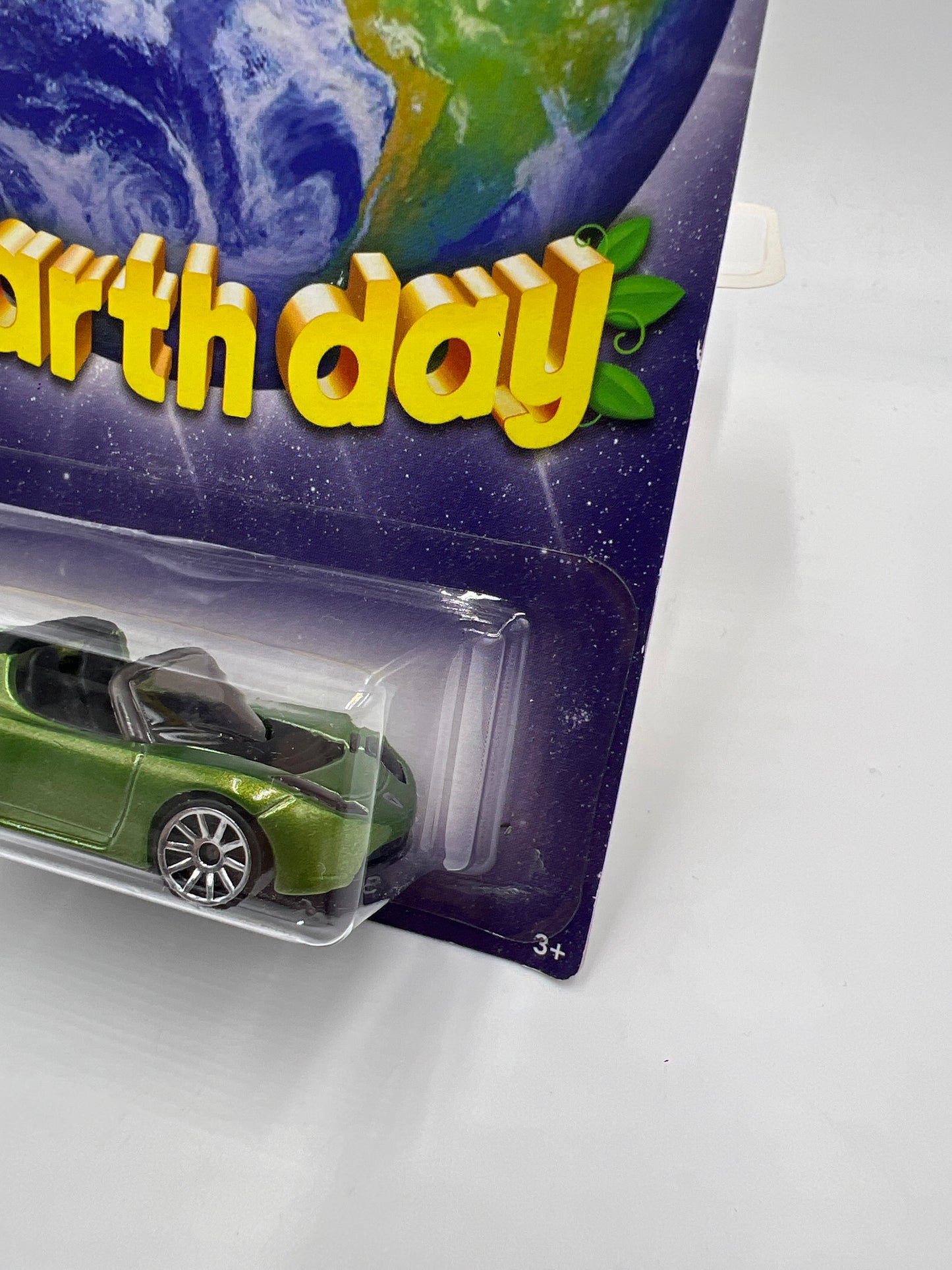 2010 Hot Wheels Earth Day Tesla Roadster Sport Green SR