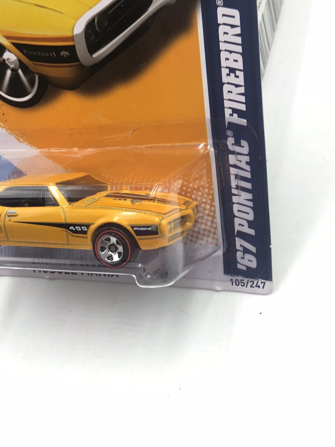 2012 hot wheels #105 67 Pontiac Firebird 400 Walmart exclusive GG4