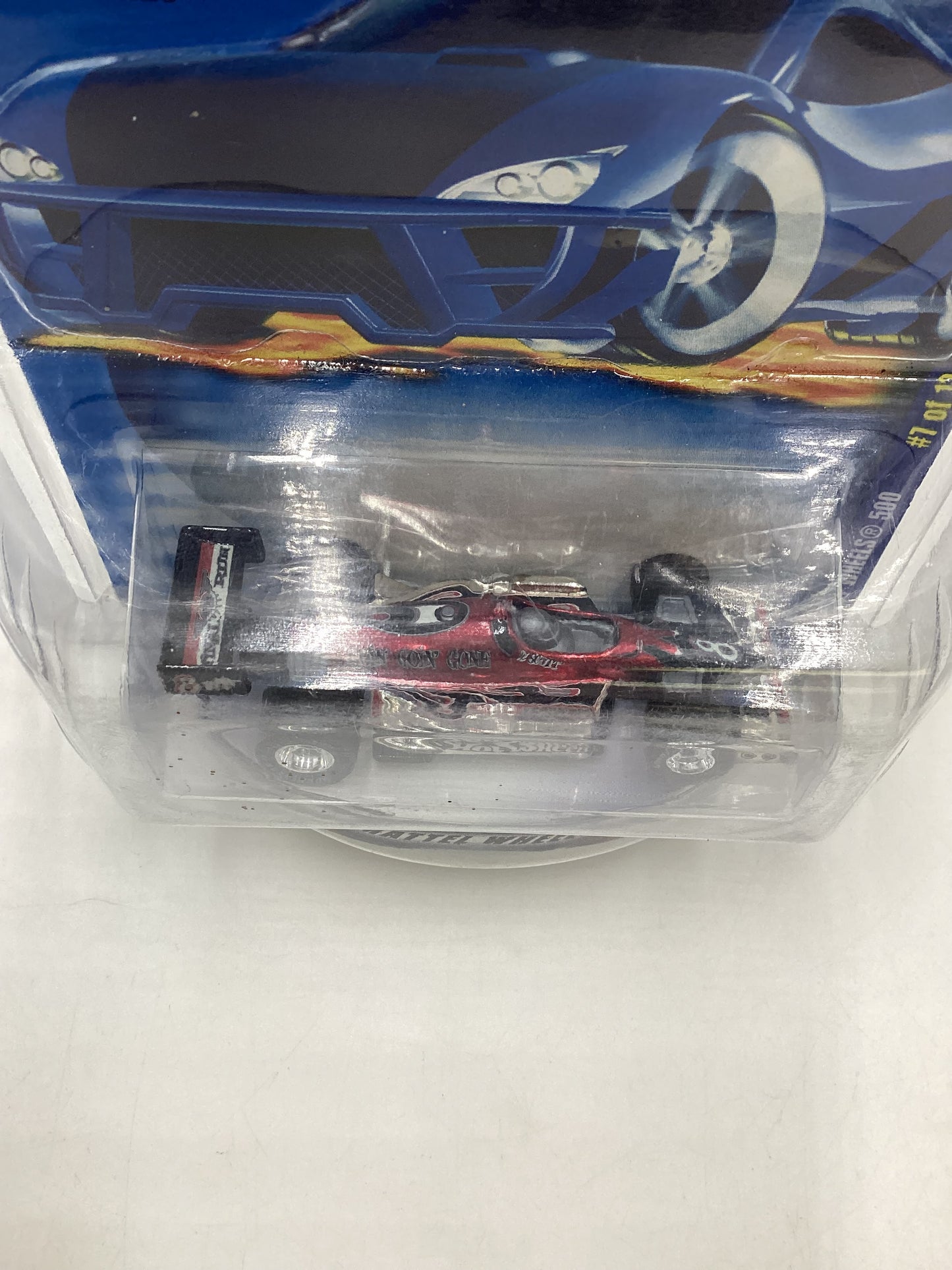 2001 Hot Wheels Final Run #7 Hot Wheels 500 Red