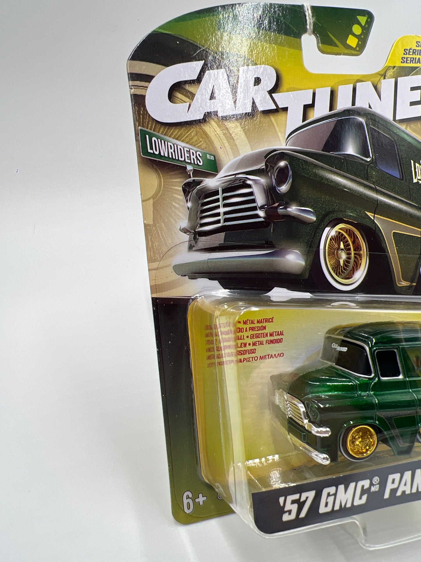2025 MGA Car Tuned Series 3 #3 57 GMC Panel Van Green 179C