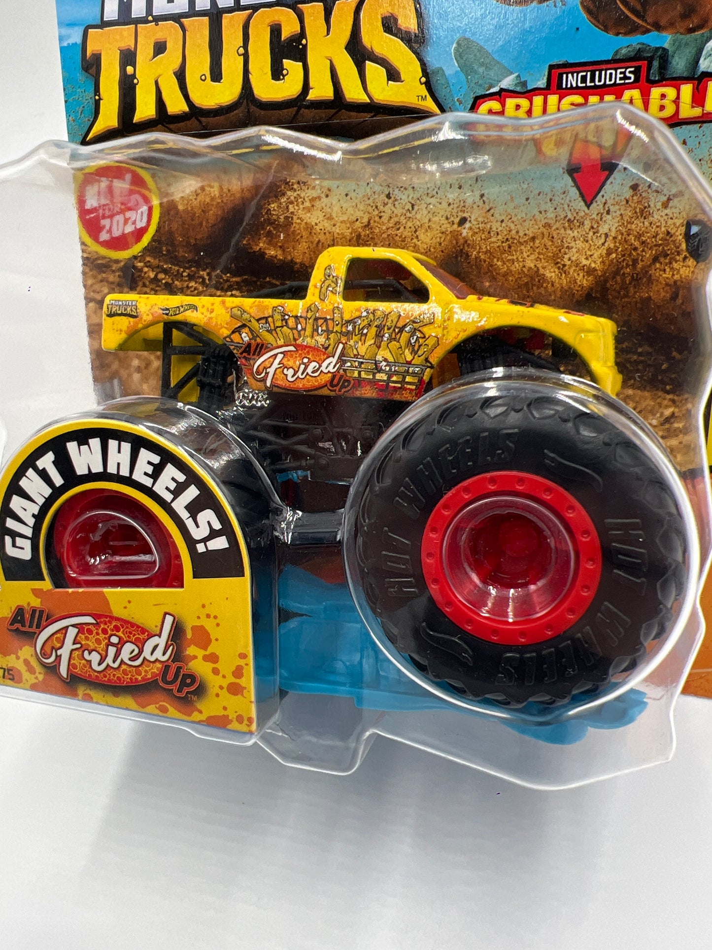 2020 Hot Wheels Monster Trucks Fast Foodie #9 All Fried Up 127H