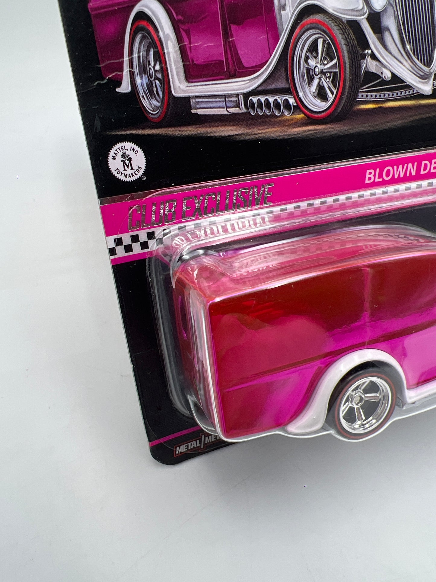 2022 Hot Wheels RLC Club Exclusive Blown Delivery Pink W/Protector