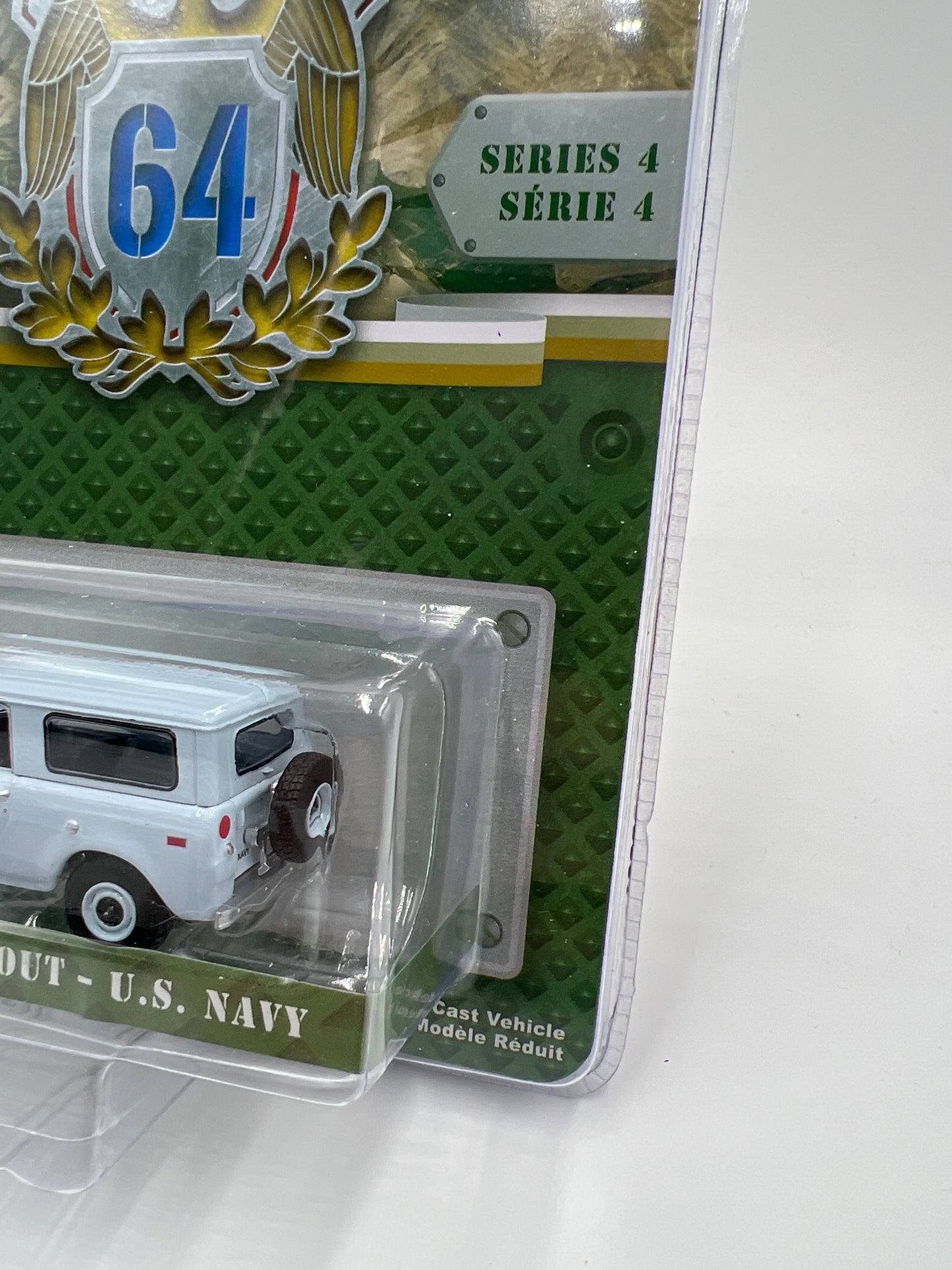 Greenlight Battalion 64 Series 4 1970 Harvester Scout US Navy Light Blue 184H